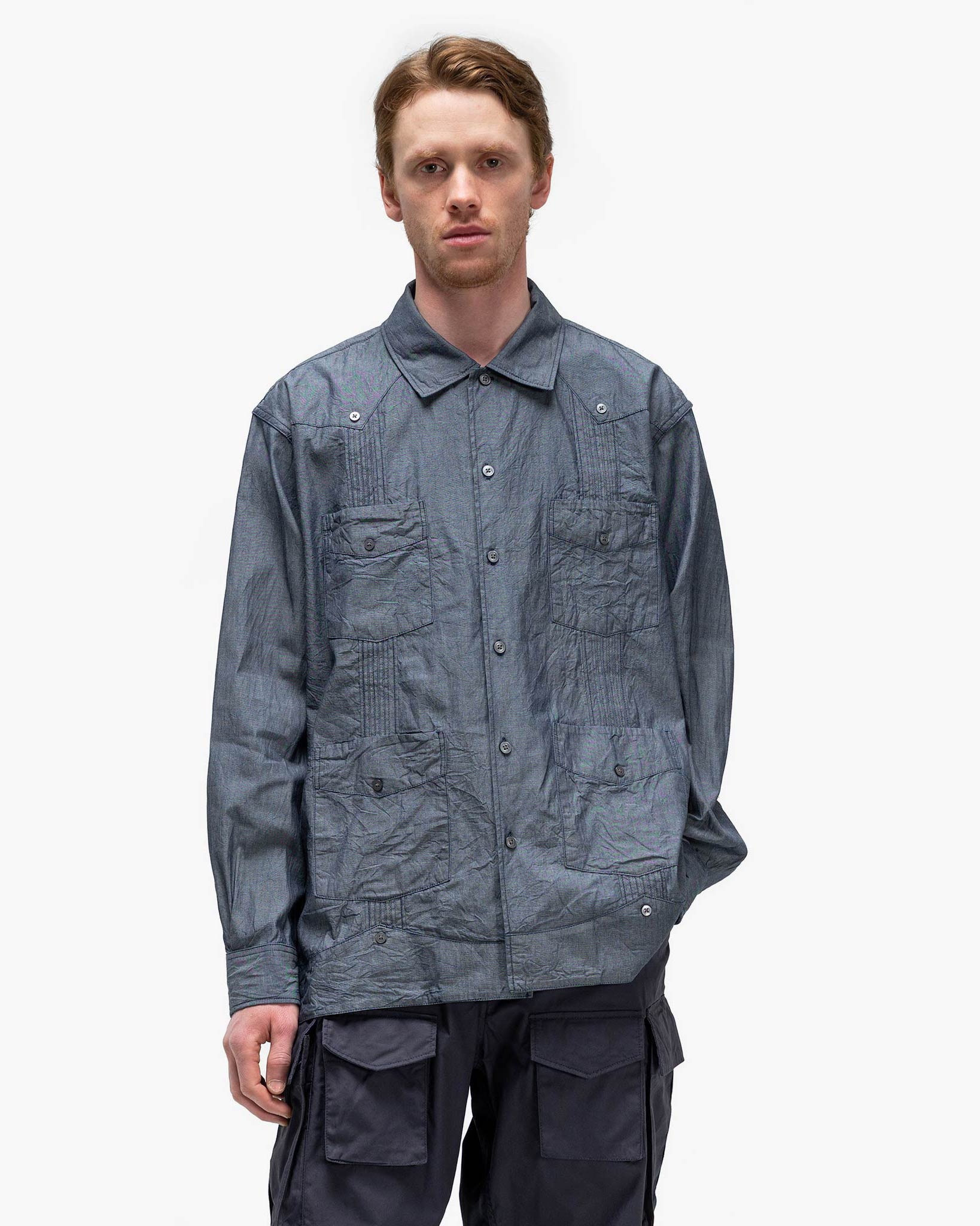 リアム着　Engineered Garments Cagoule Shirt M リアム着用】Engineered Garments Cagoule Shirt
