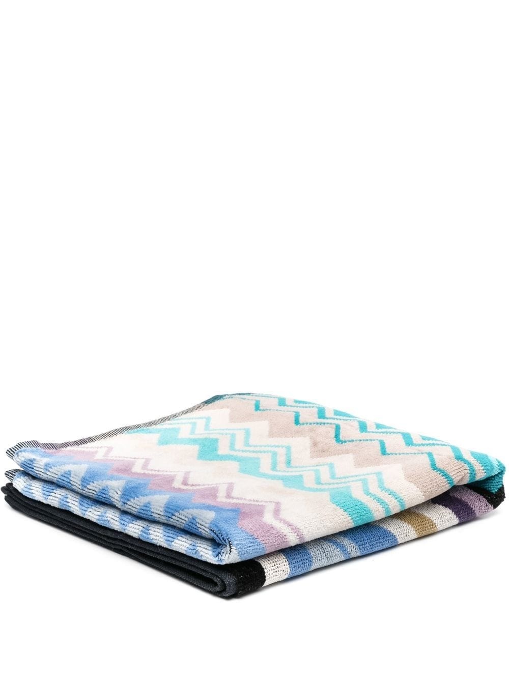 Giacomo zigzag bath towel - 1