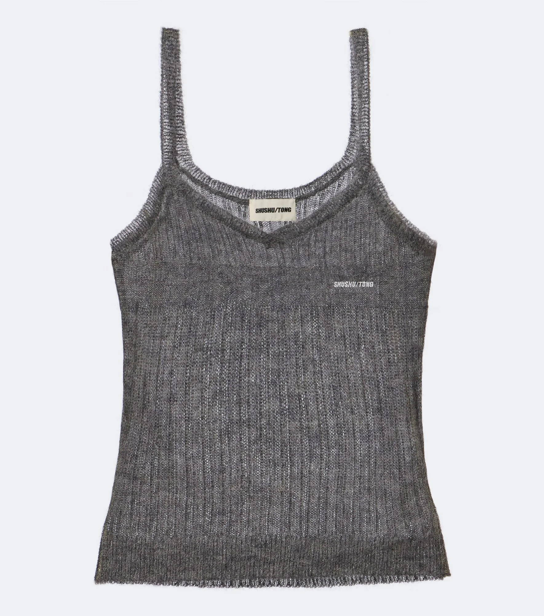 Logo knitted top - 1