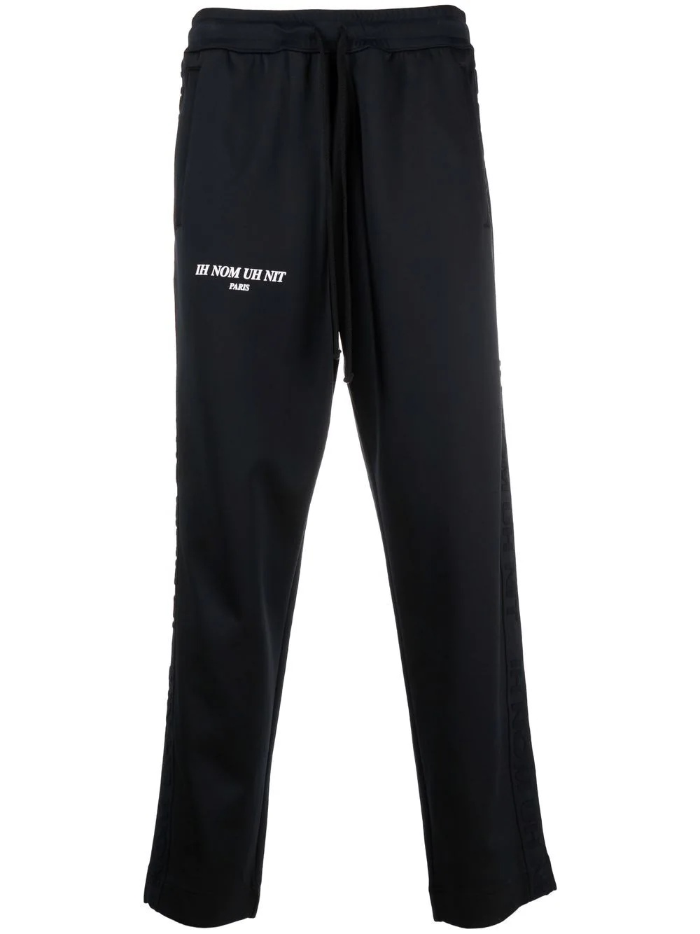 logo-print jersey sweatpants - 1