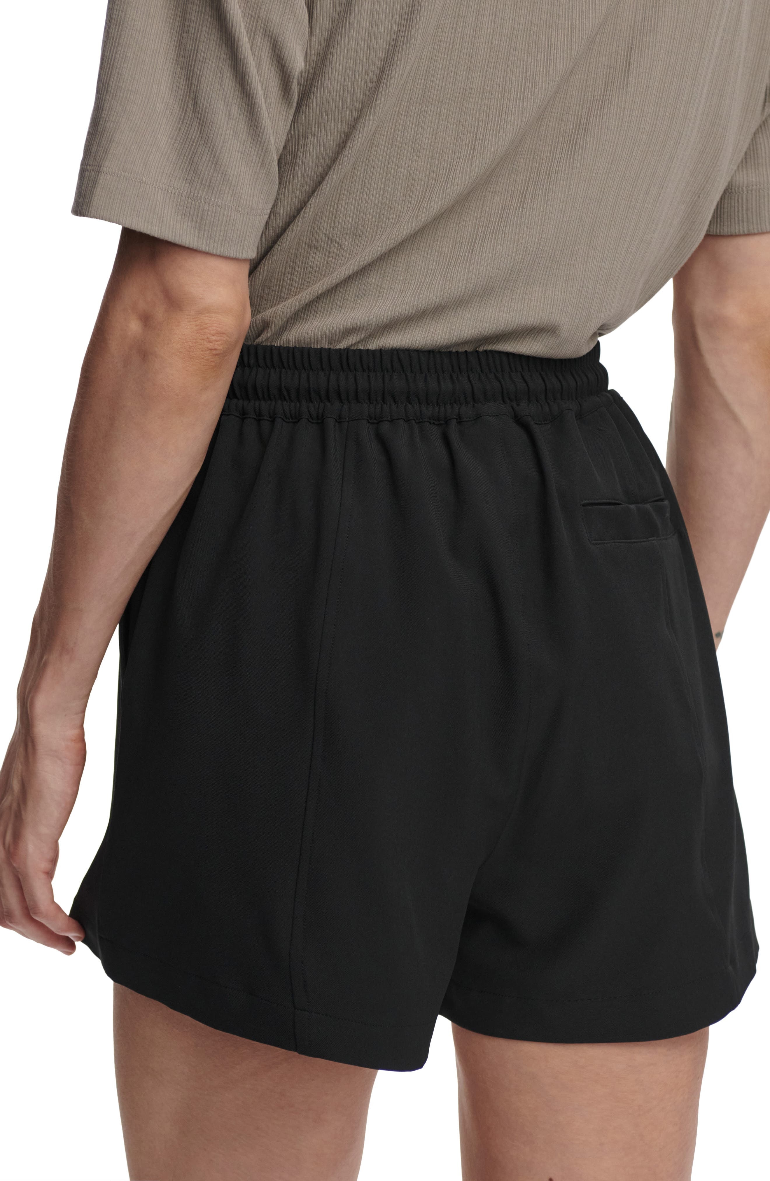 Varley Esmond Drawstring Shorts in Black at Nordstrom - 4
