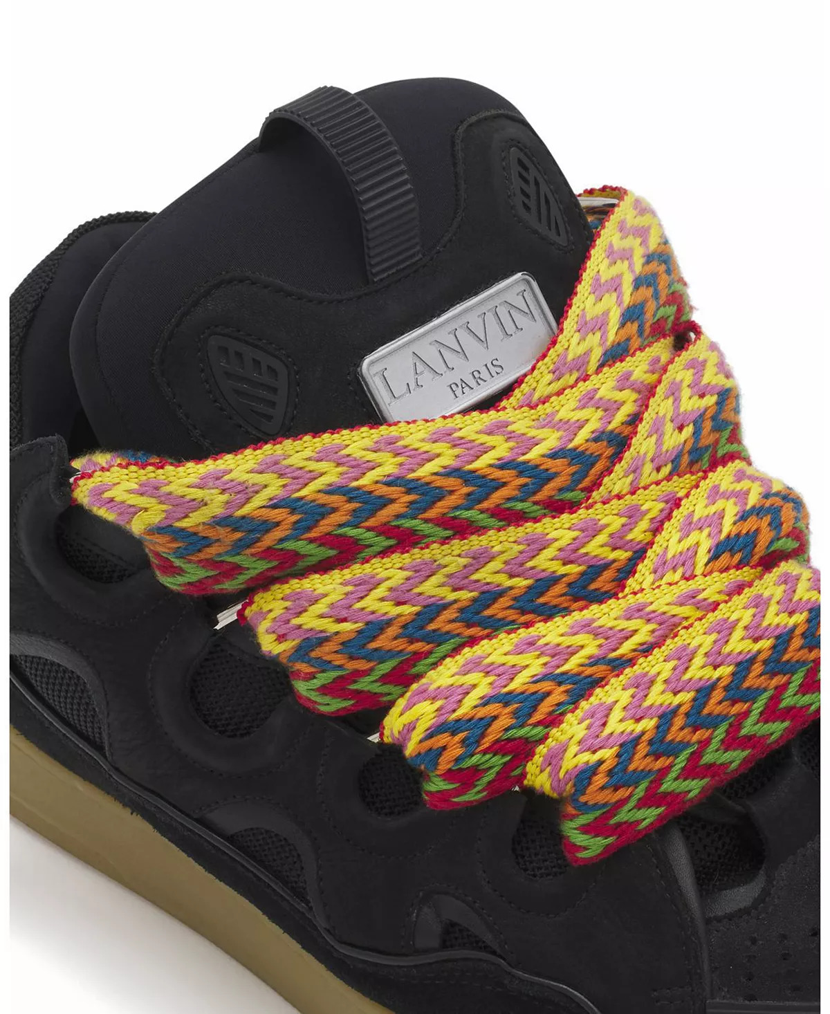 Unisex Leather Curb Sneakers - 6