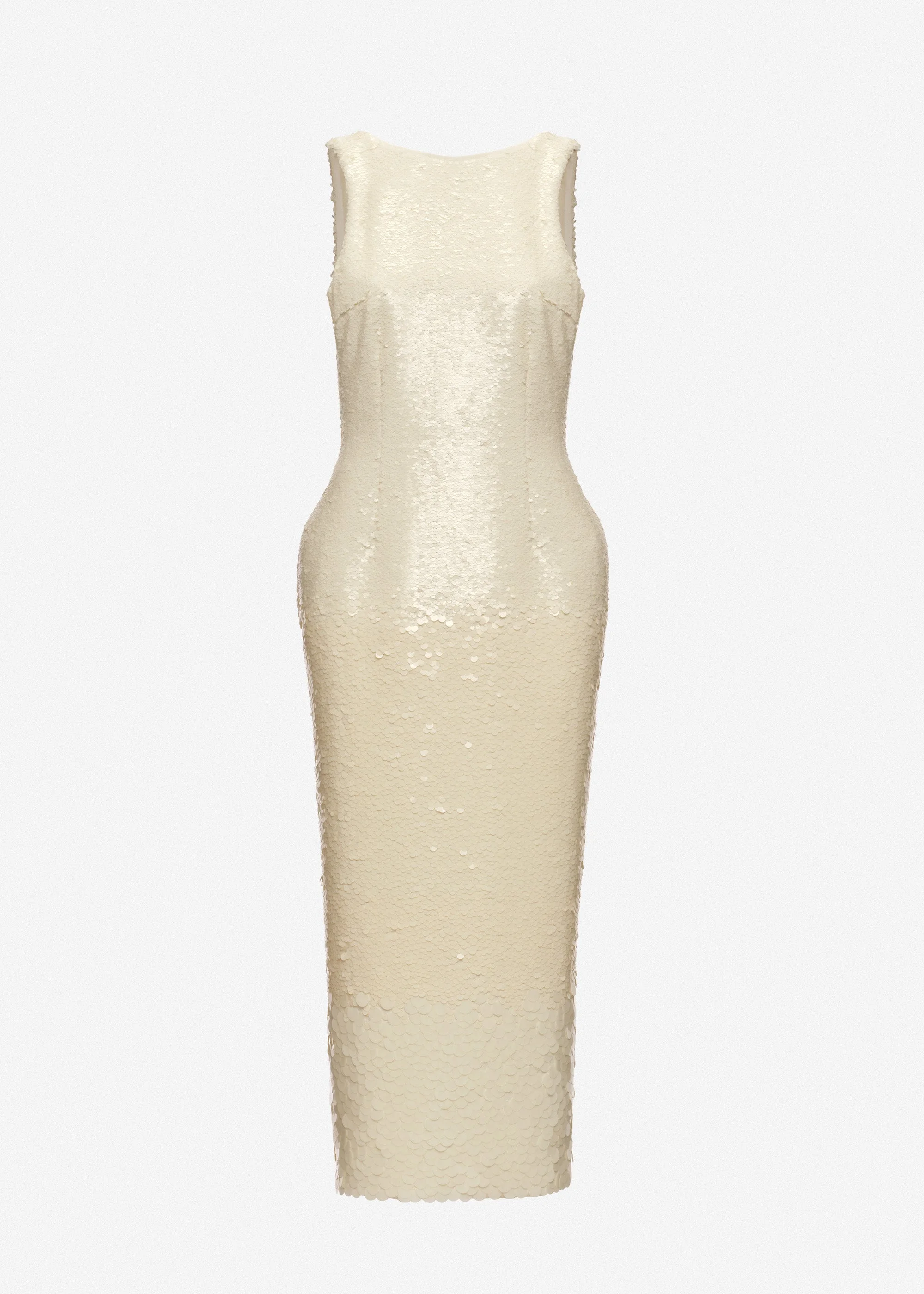 magda butrym sequin dress Sequin Mini Dress Silver