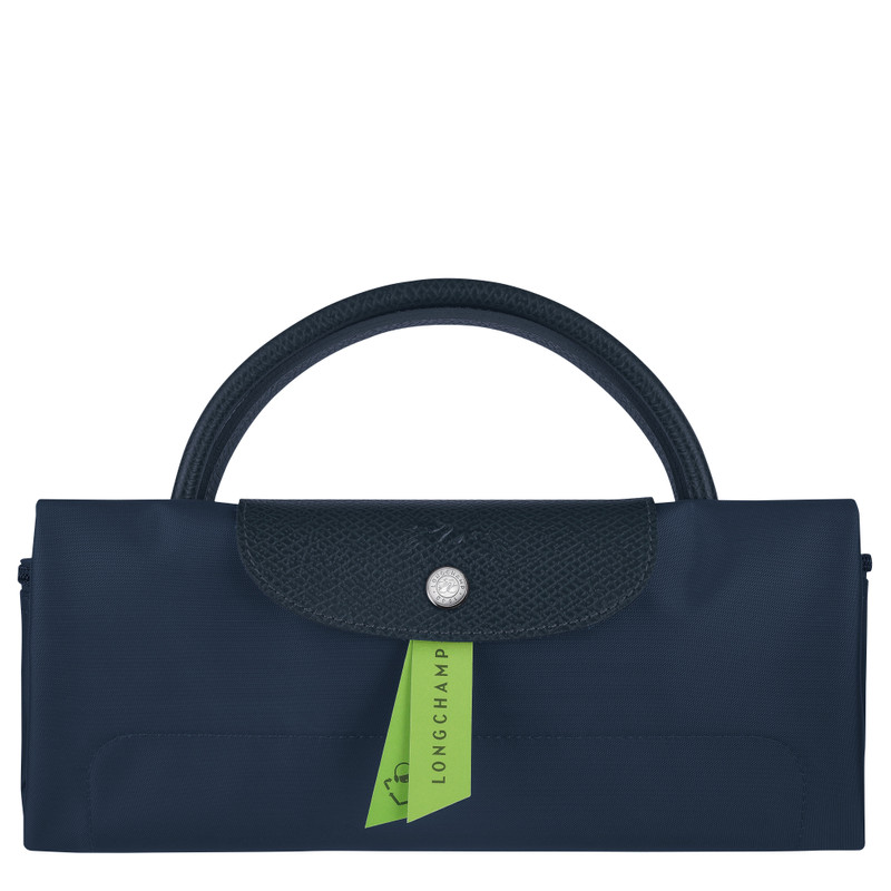 Le Pliage Green S Travel bag Navy - Recycled canvas 5