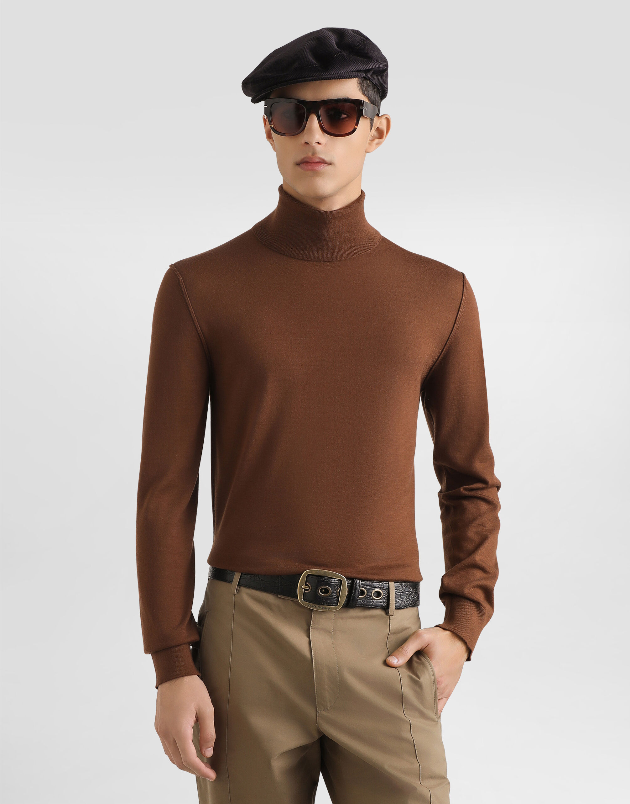 Cashmere turtleneck pullover - 2