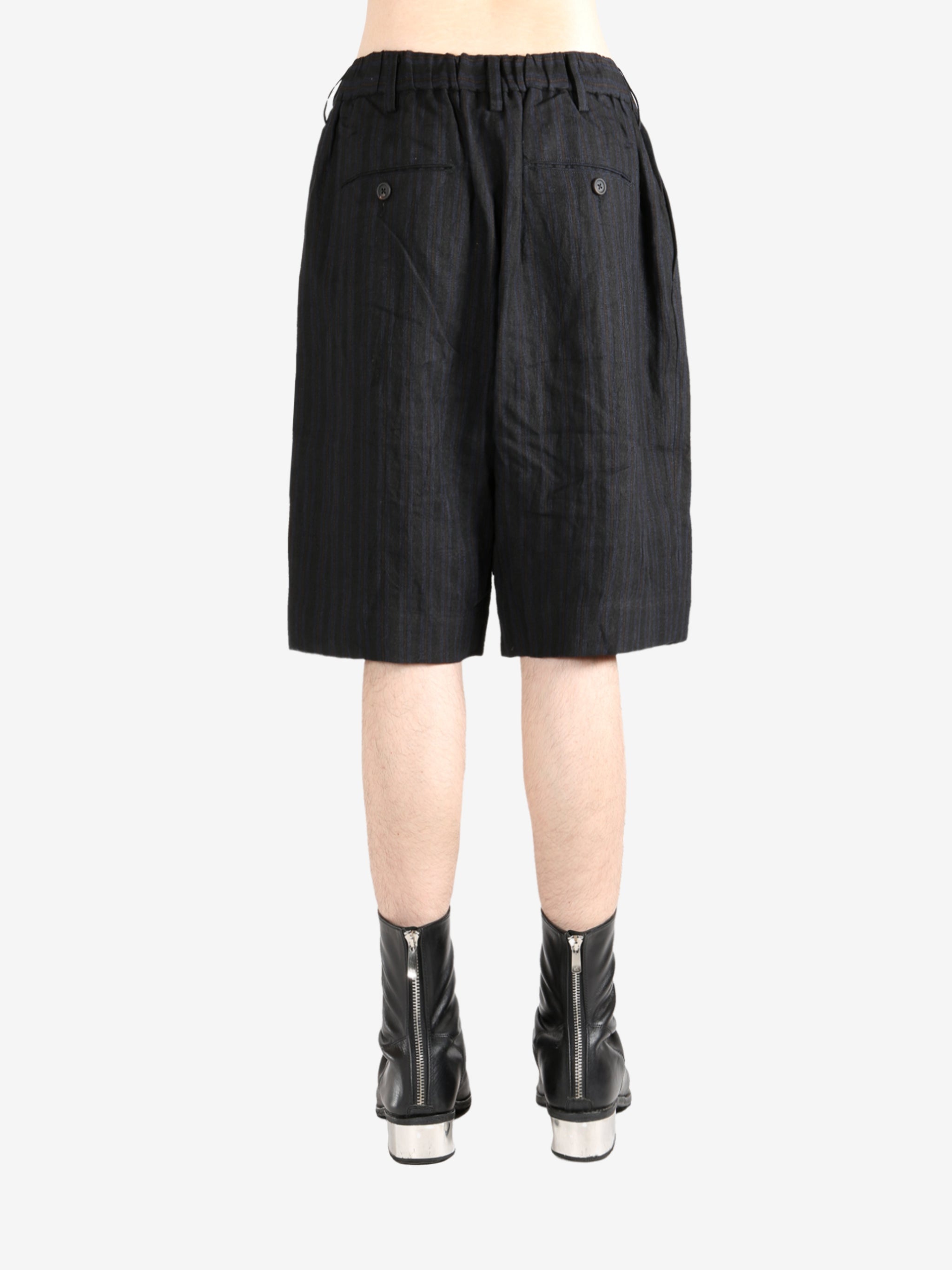 ZIGGY CHEN - Men Streak Suit Shorts - 3