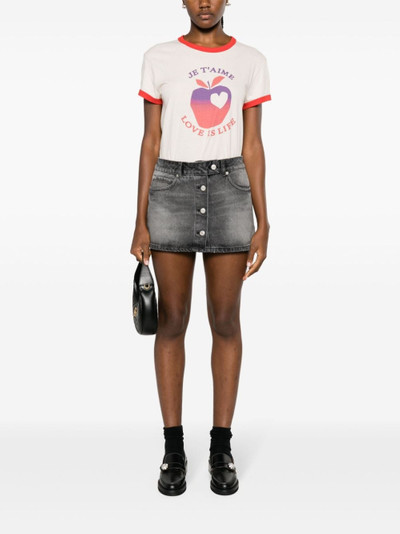 Zadig & Voltaire Walk graphic-print cotton T-shirt outlook
