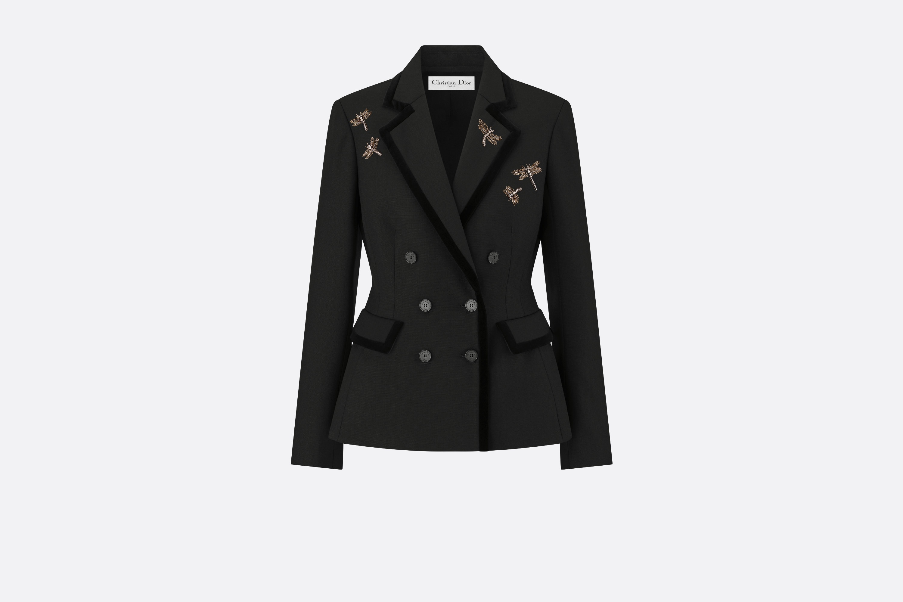 ジャケット Dior Marlene Jacket Dior Embroidered Marlène Jacket | REVERSIBLE