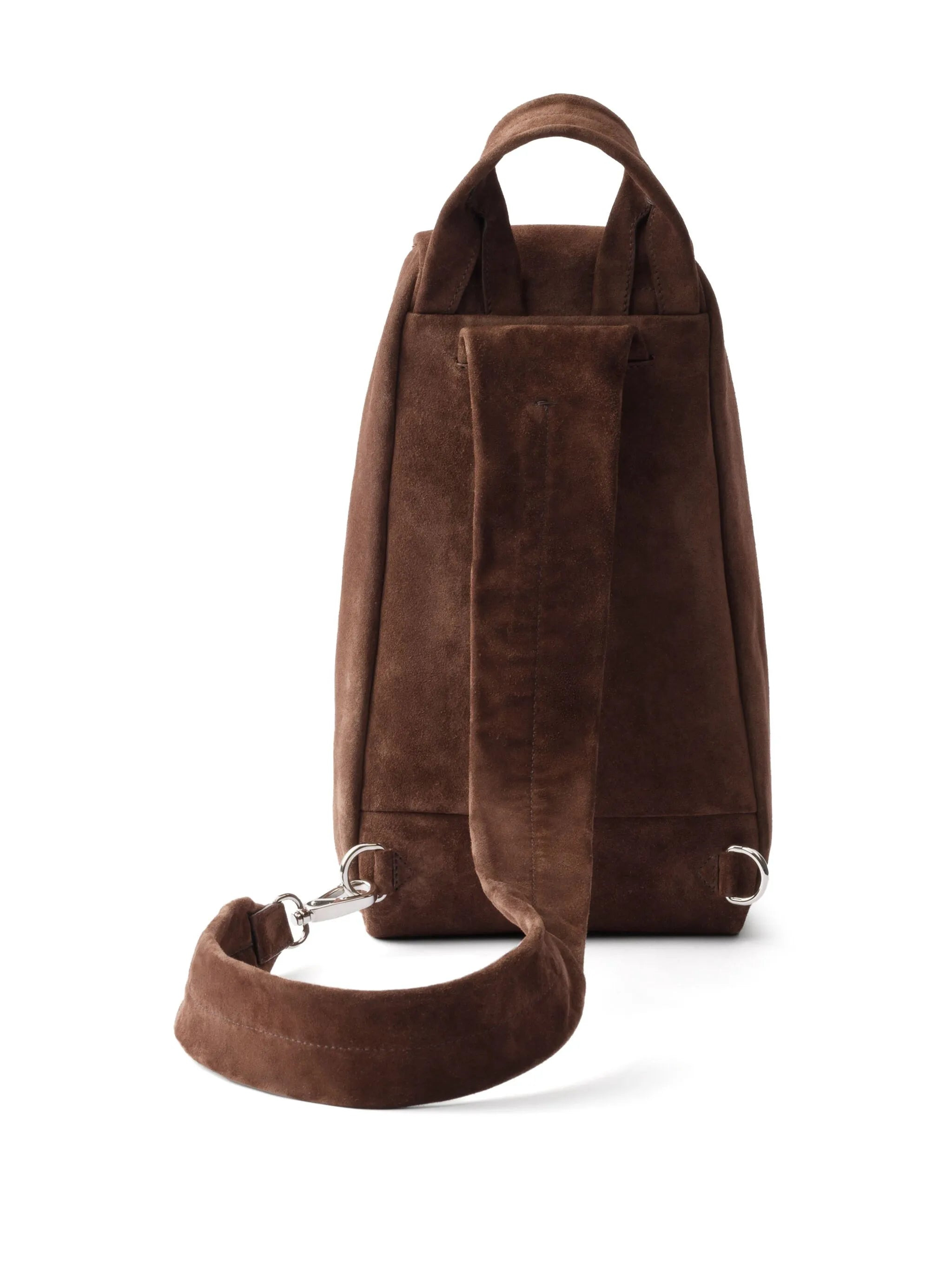 suede backpack - 2