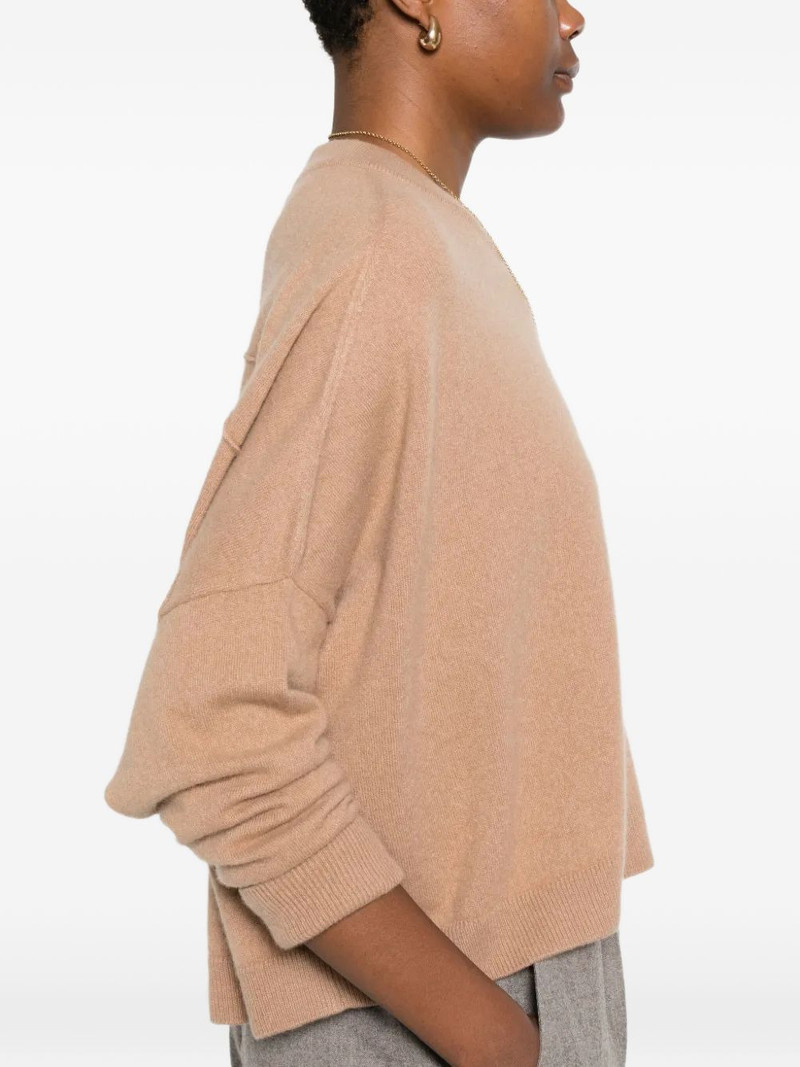 crew-neck long-sleeve sweater 5