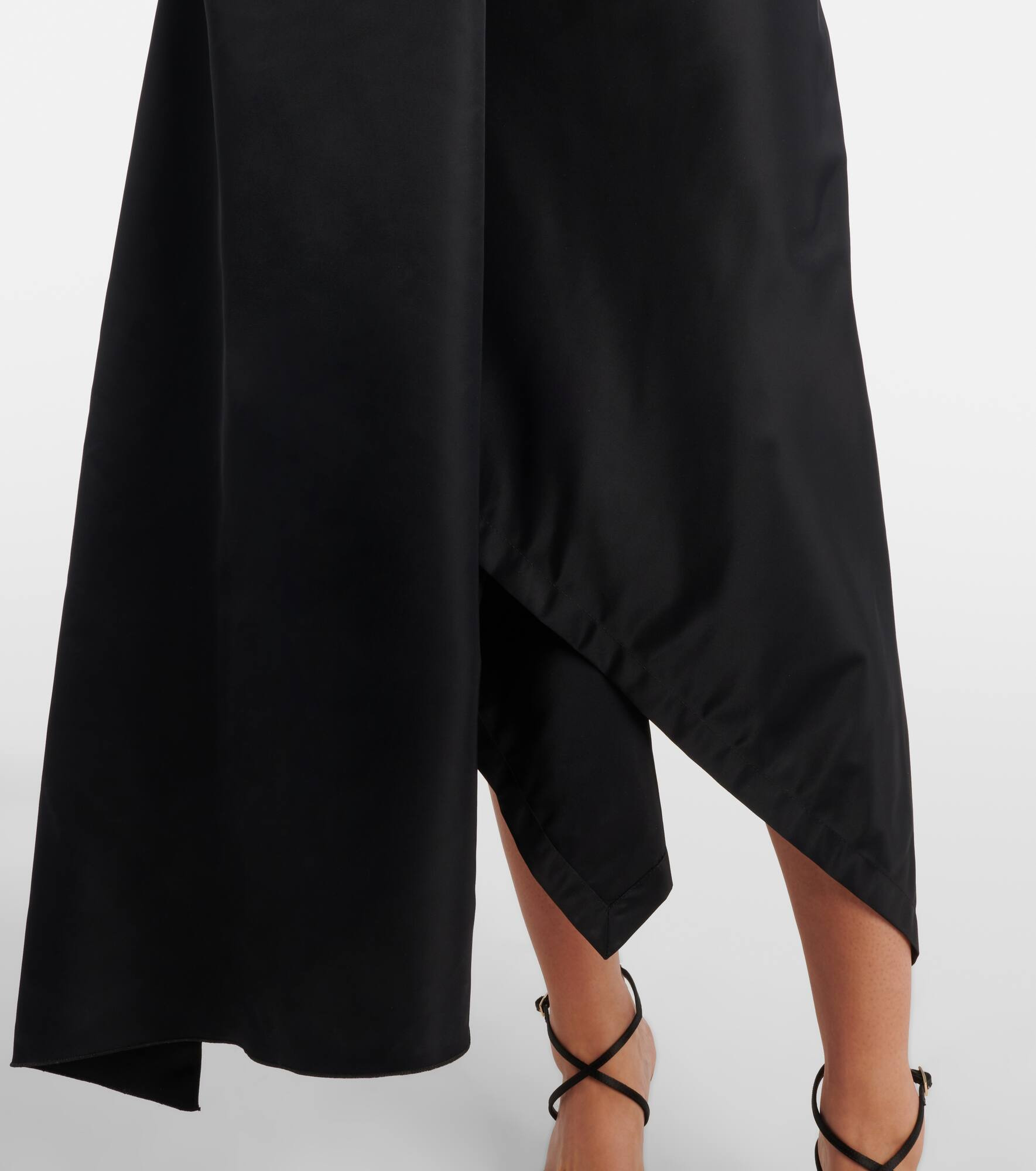 Sequined draped maxi dress - 6