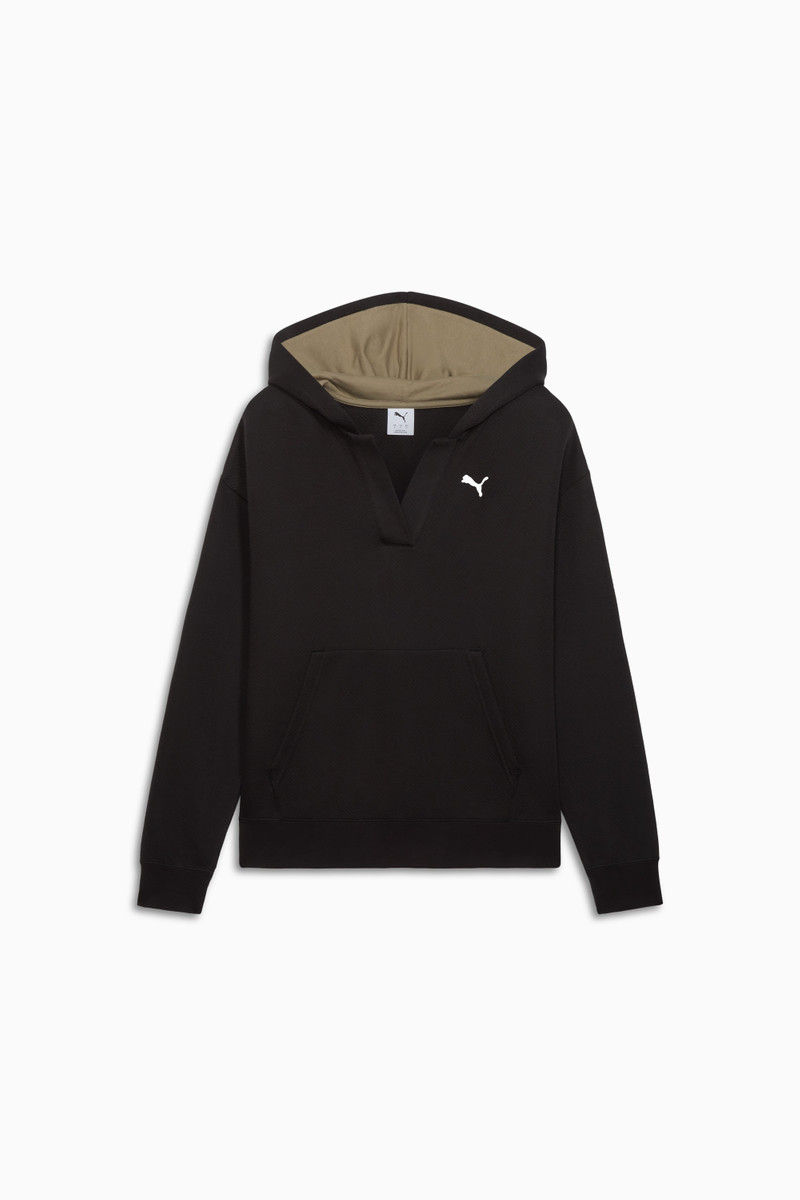 PUMA Elevated Essentials Women's Jacquard Hoodie 1