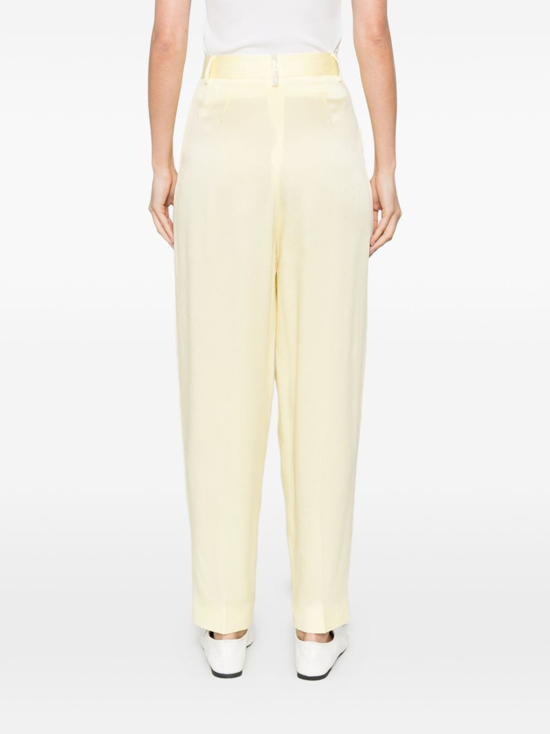 pleated tapered trousers 4