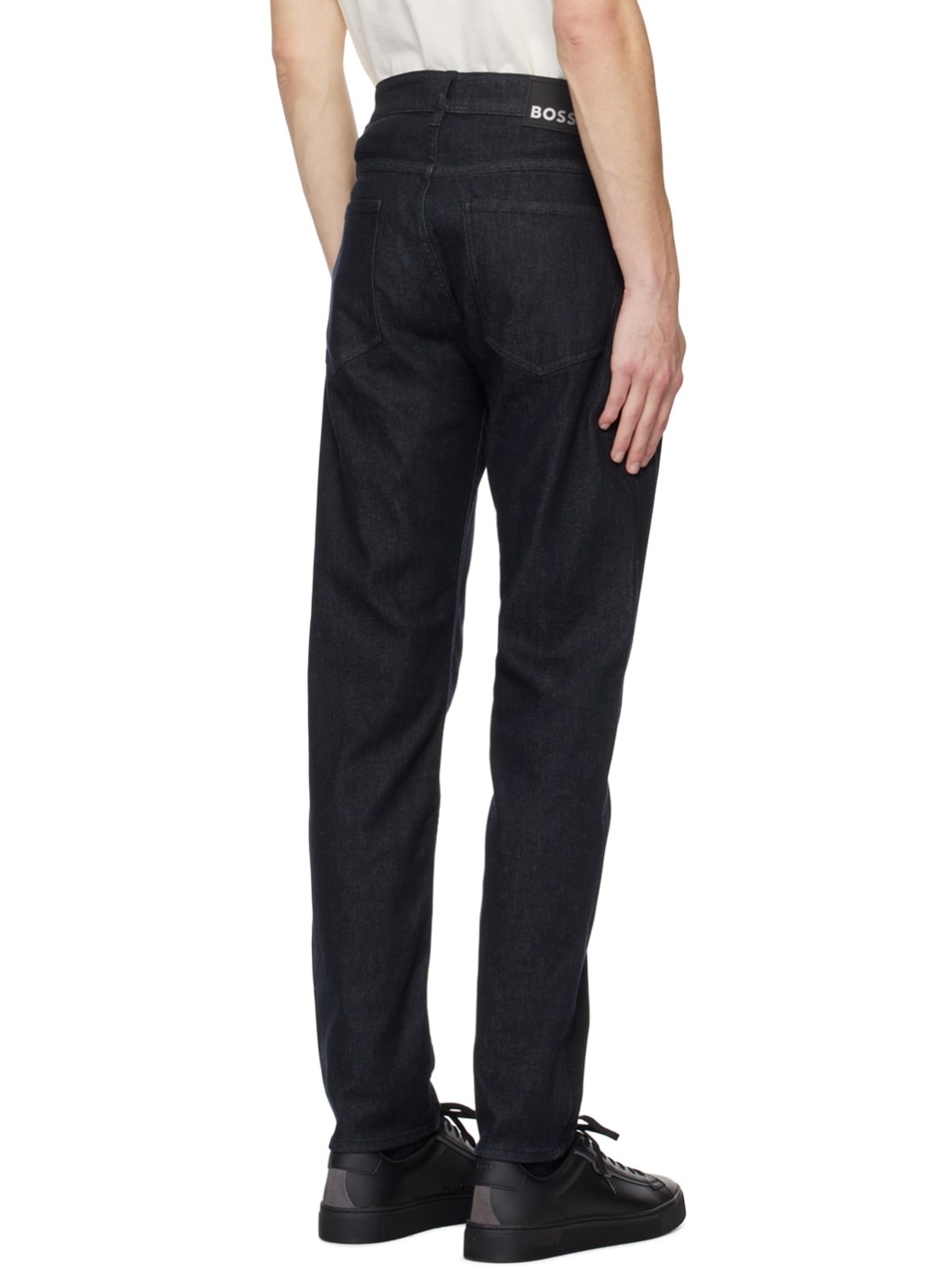 Black Tapered Jeans - 3