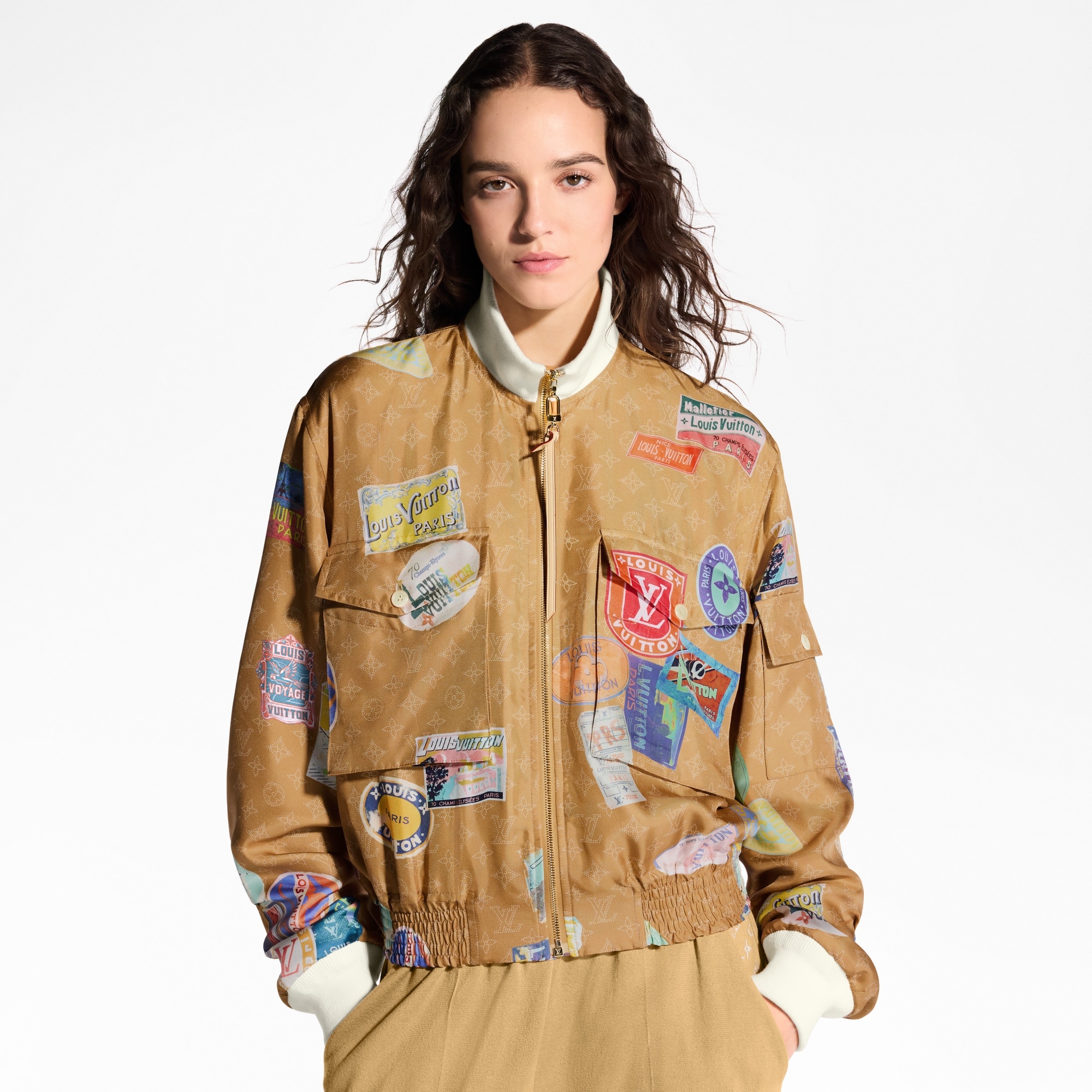 Travel Patch Bomber Jacket - 2