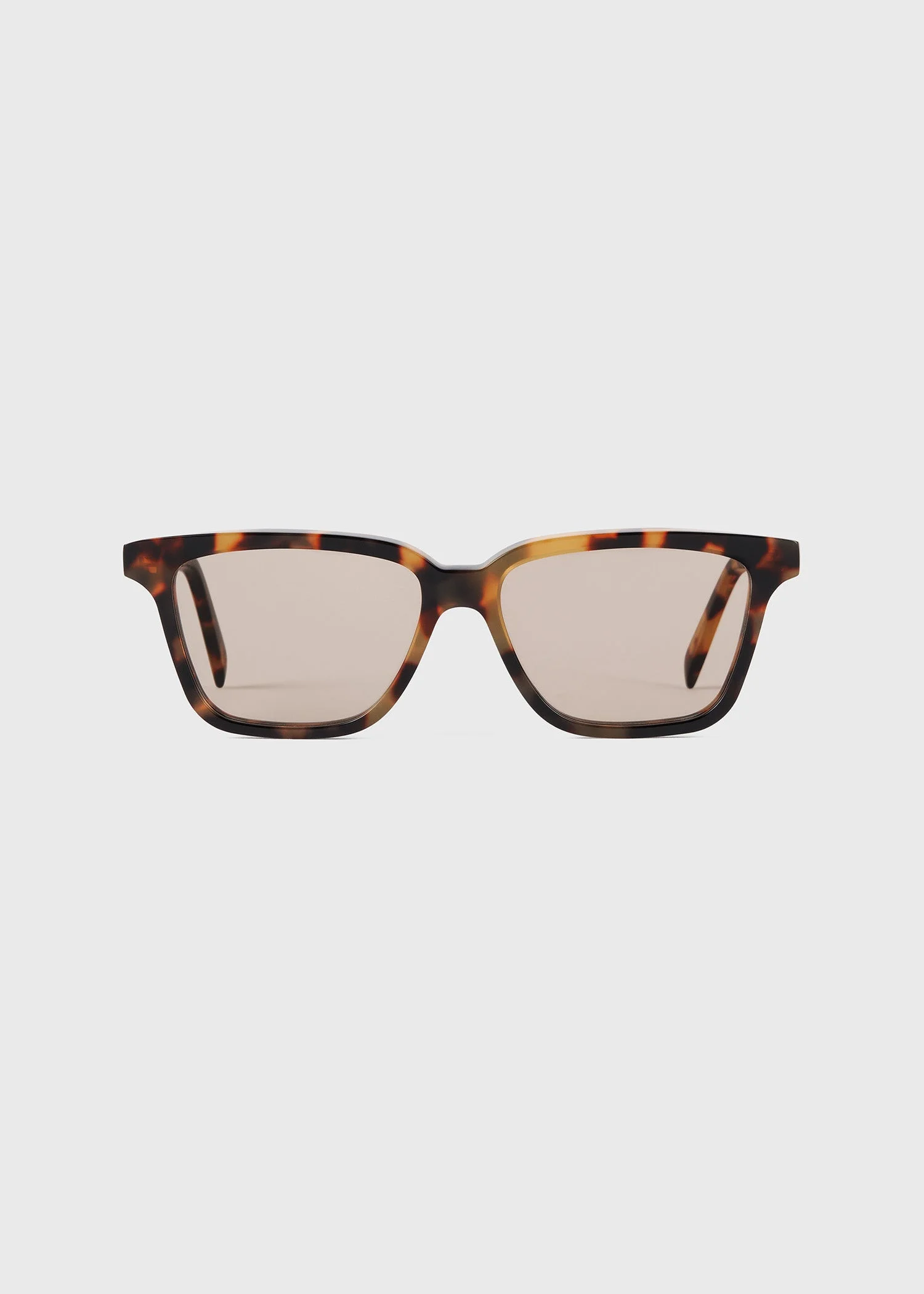 Square sunglasses tortoise - 1