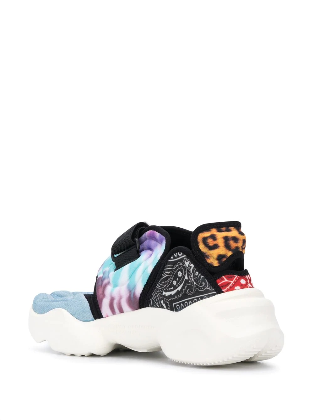 Rift patchwork low-top sneakers - 3