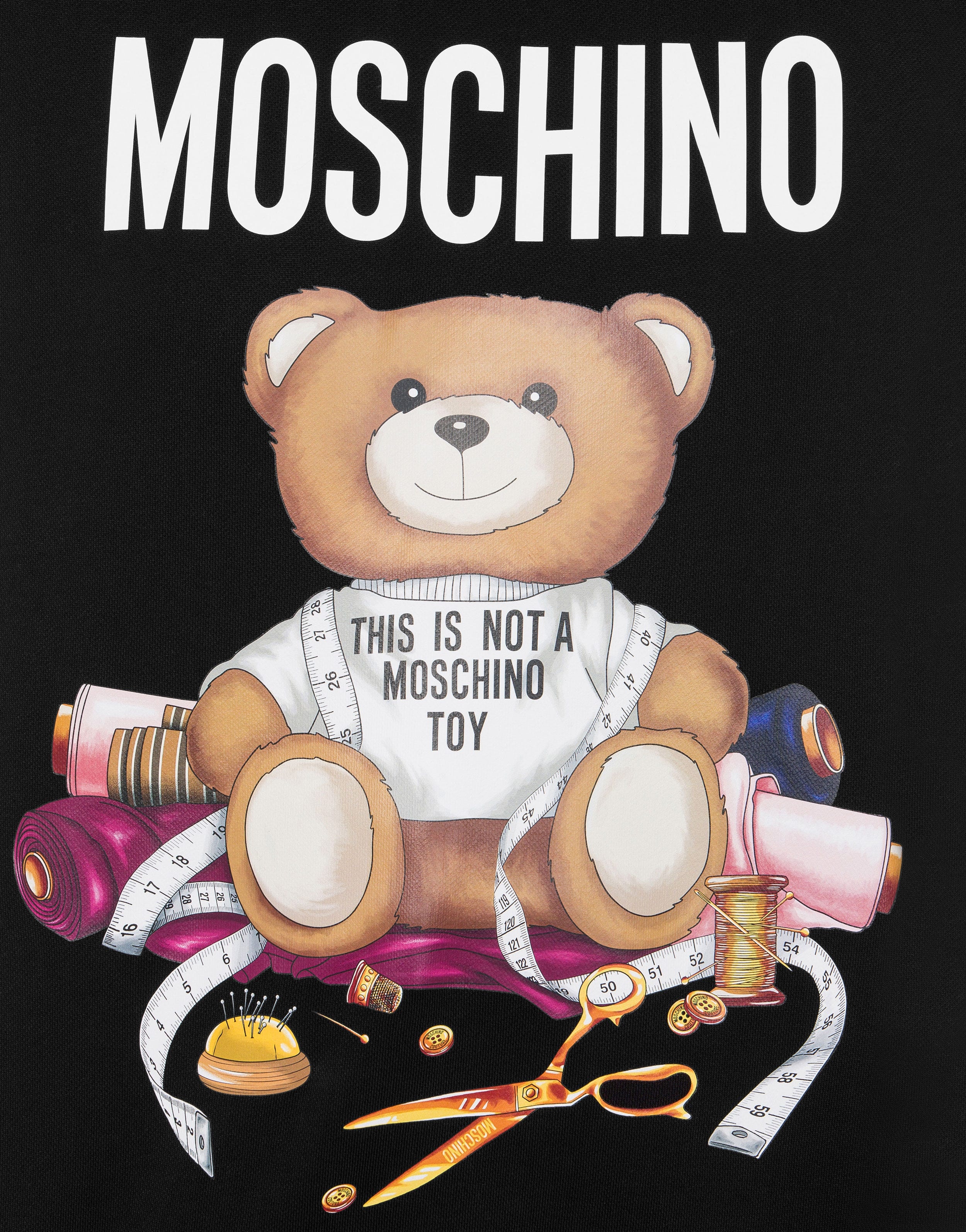 Moschino Teddy Bear organic cotton sweatshirt