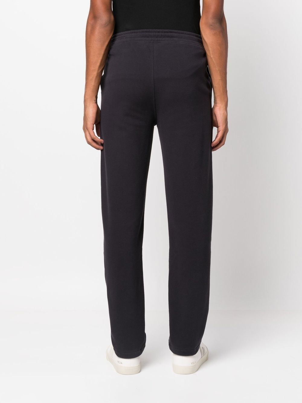 drawstring slim-cut trousers - 4
