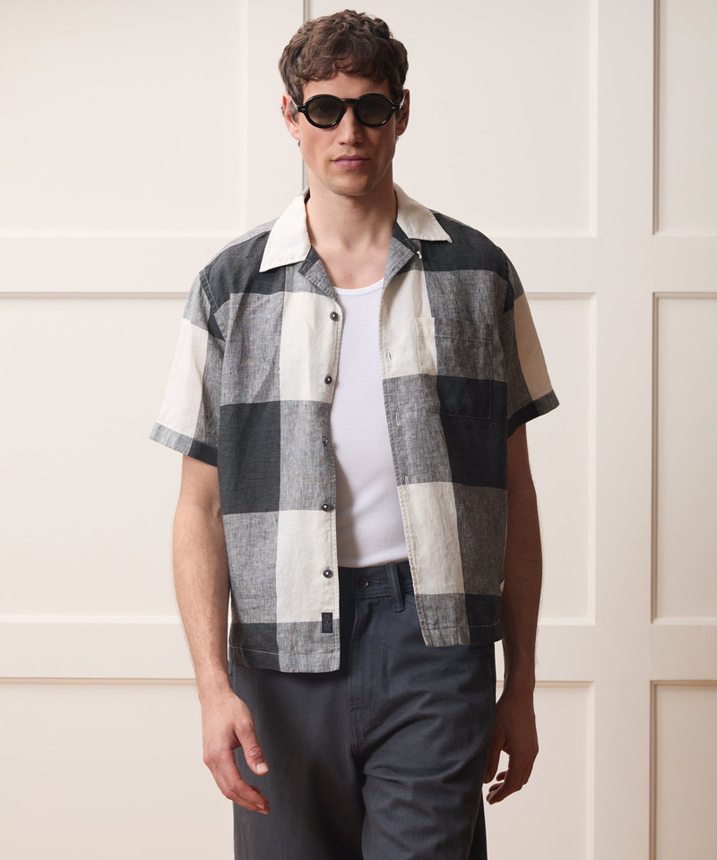 TODD SNYDER Linen Capri Shirt outlook