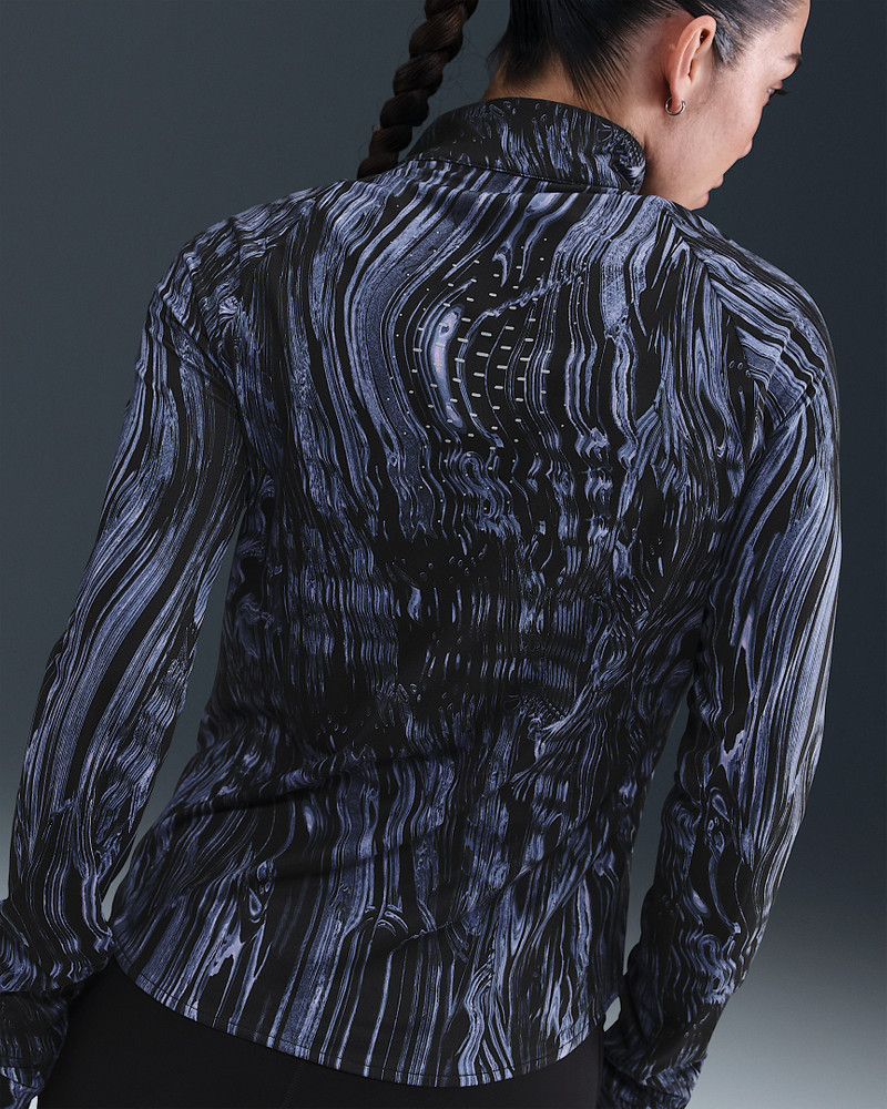 Nike Nike Swift Women's Dri-FIT UV 1/2-Zip Printed Running Top outlook