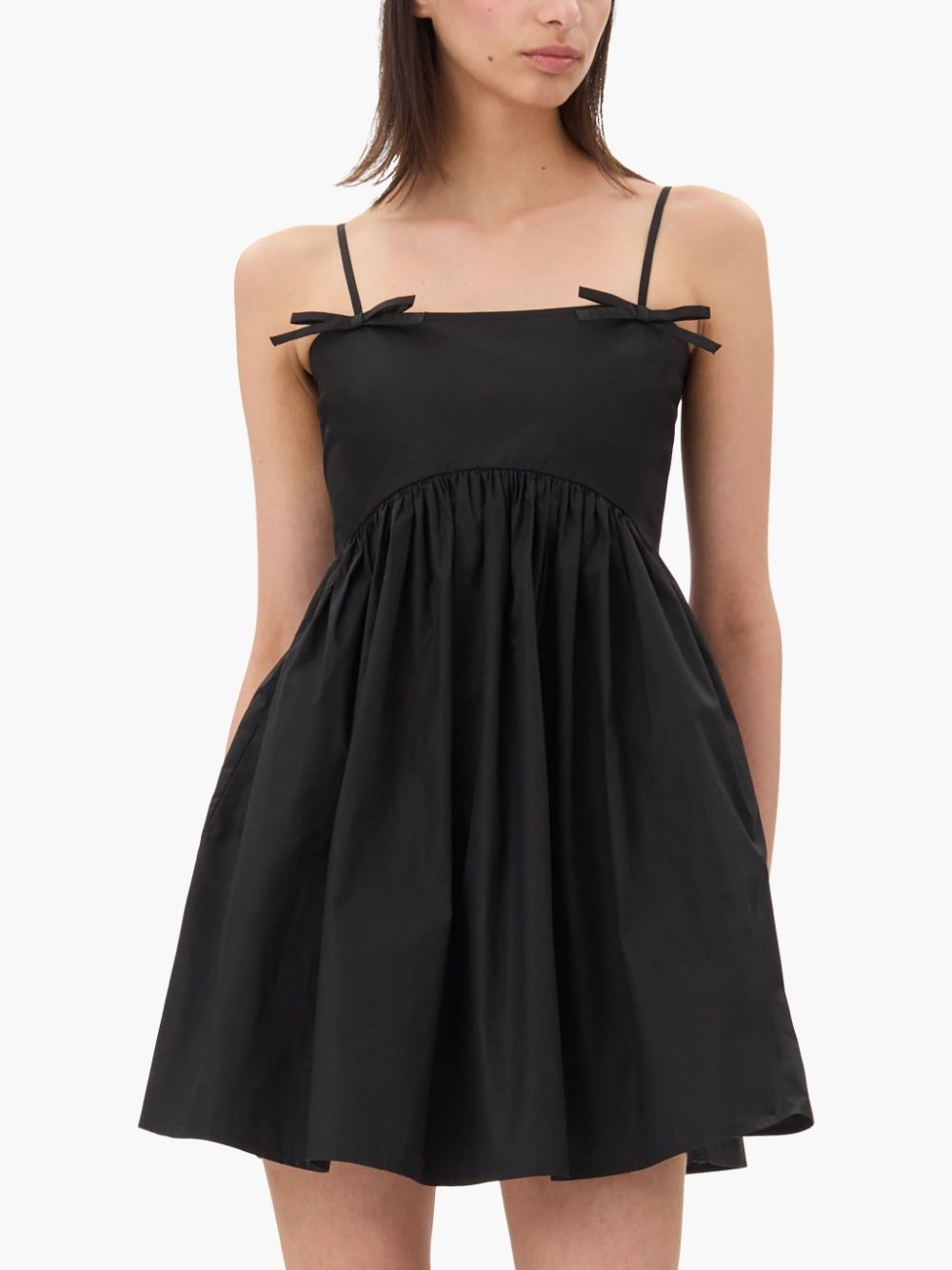 poplin mini dress - 5