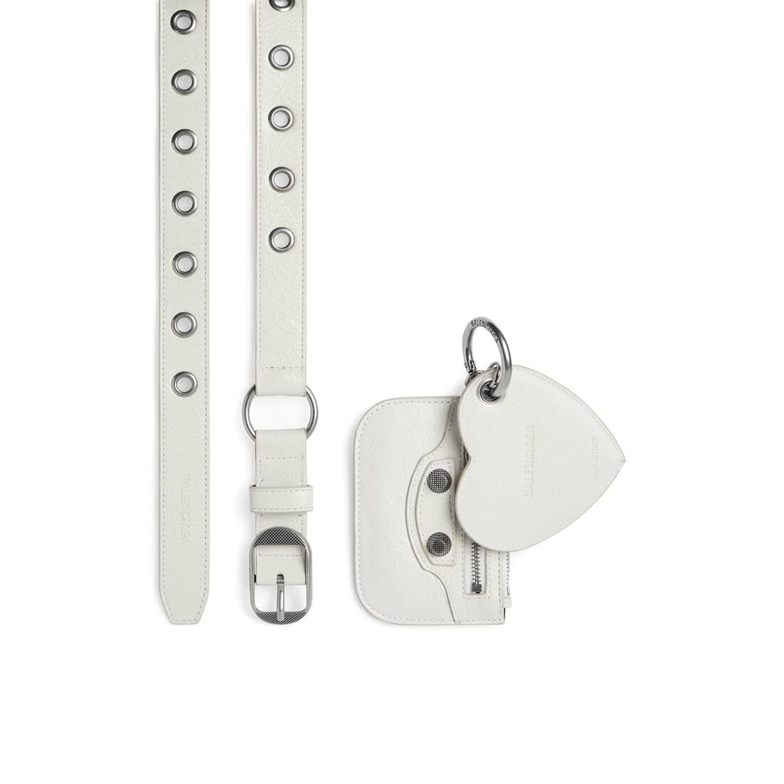 Women's Le Cagole Charms Belt  in Optic White - 1