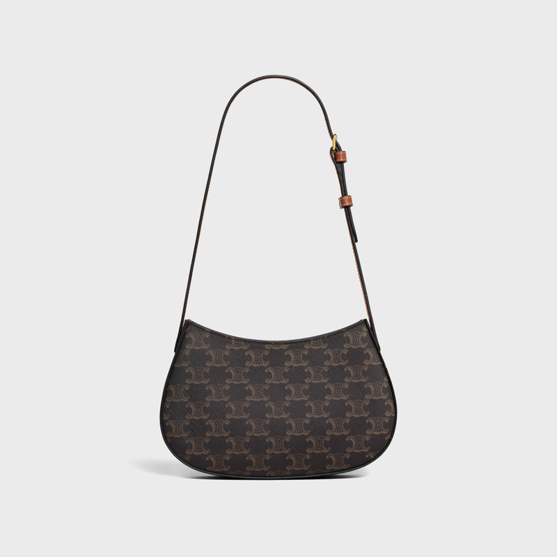 MEDIUM TILLY BAG in Triomphe canvas and calfskin 3