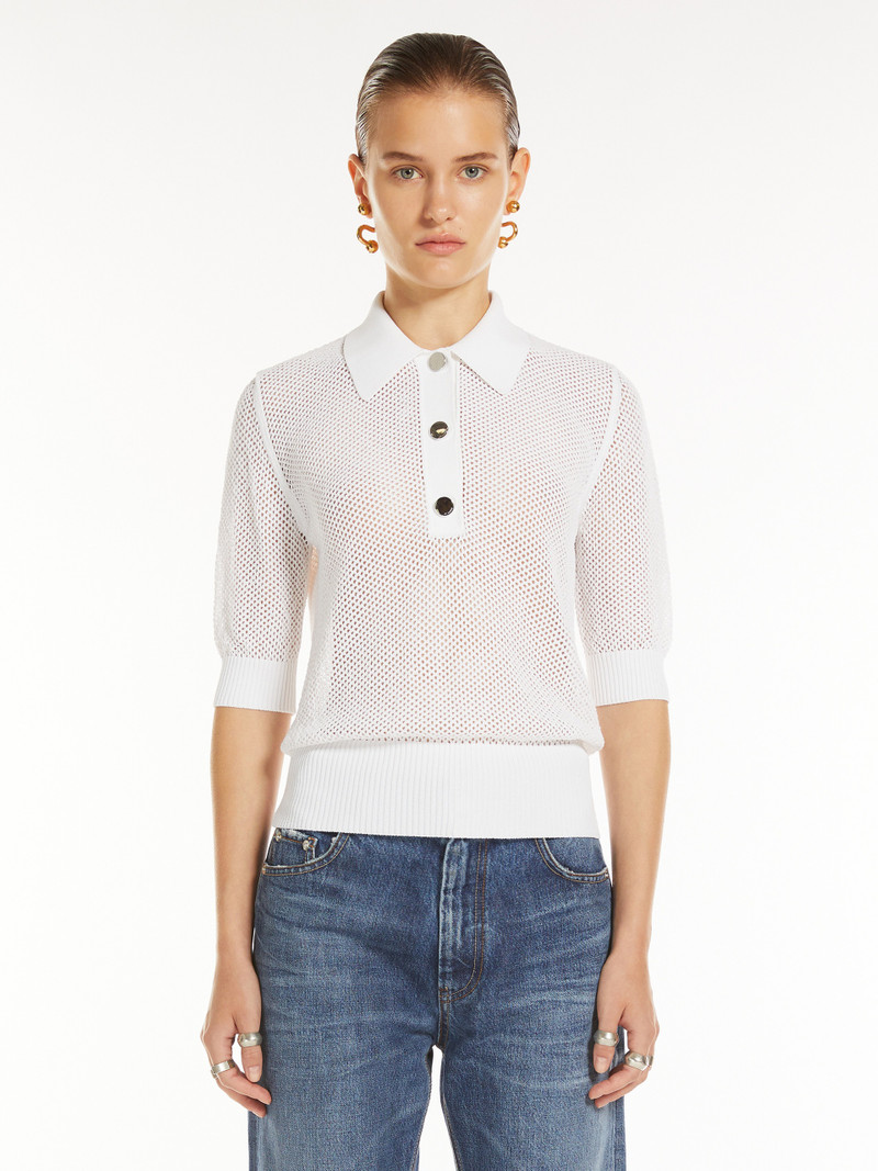 CASTA Mesh polo shirt 3