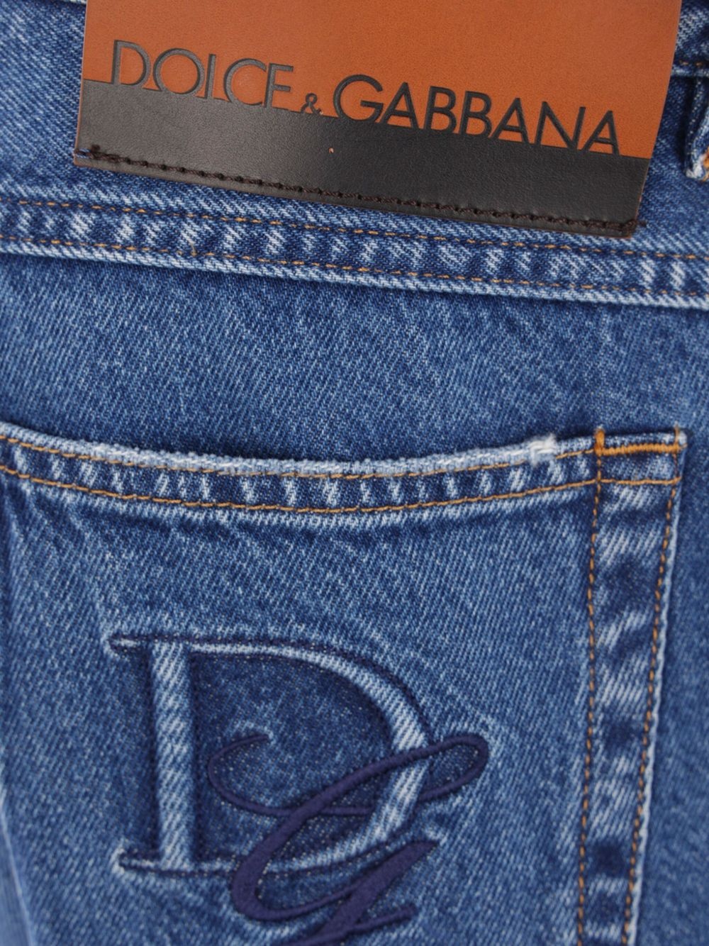 logo-patch jeans - 5
