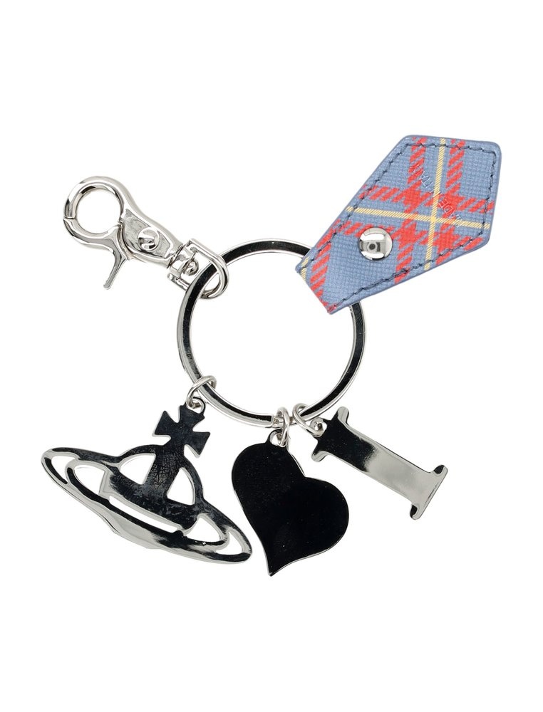 Multicolor metal keyring - 3