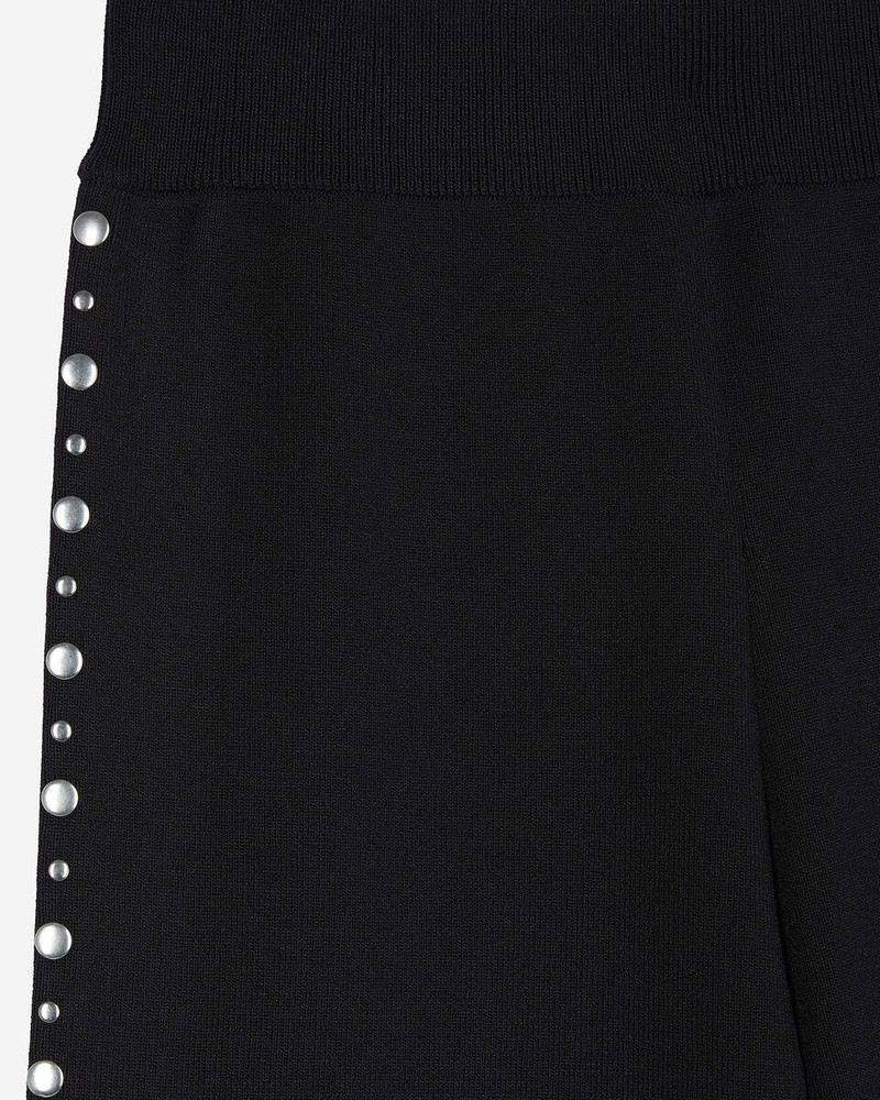 BLACK KNITTED PANTS WITH STUDS 6