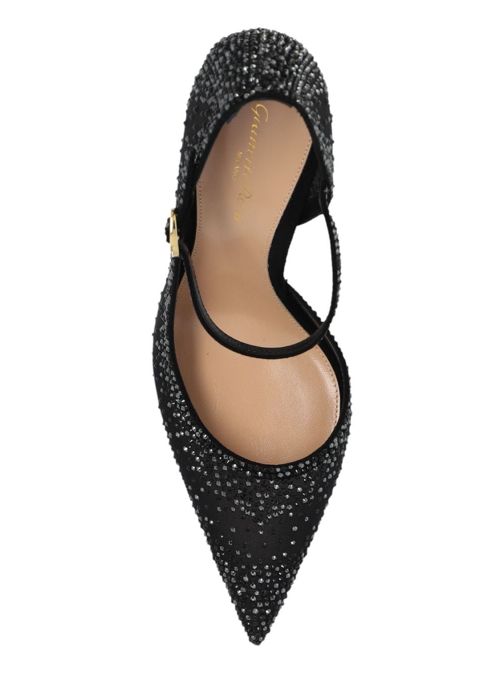 115mm crystal-embellished pumps - 6