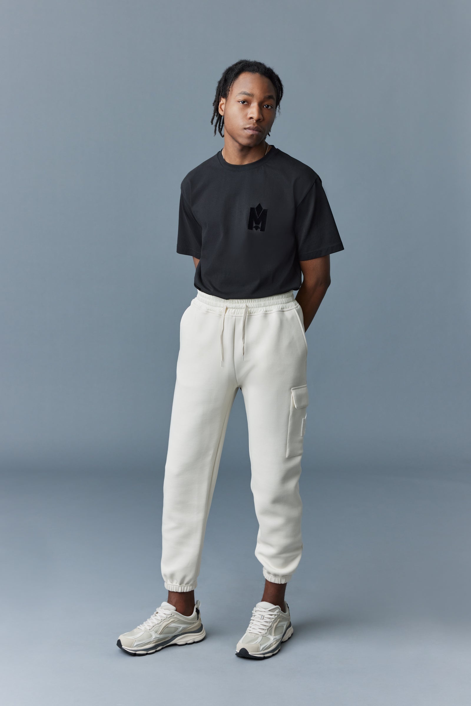 MARVIN Double face jersey sweatpants - 5