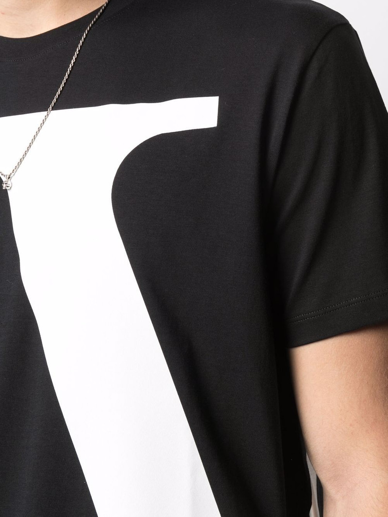 VLogo Signature print T-shirt 5