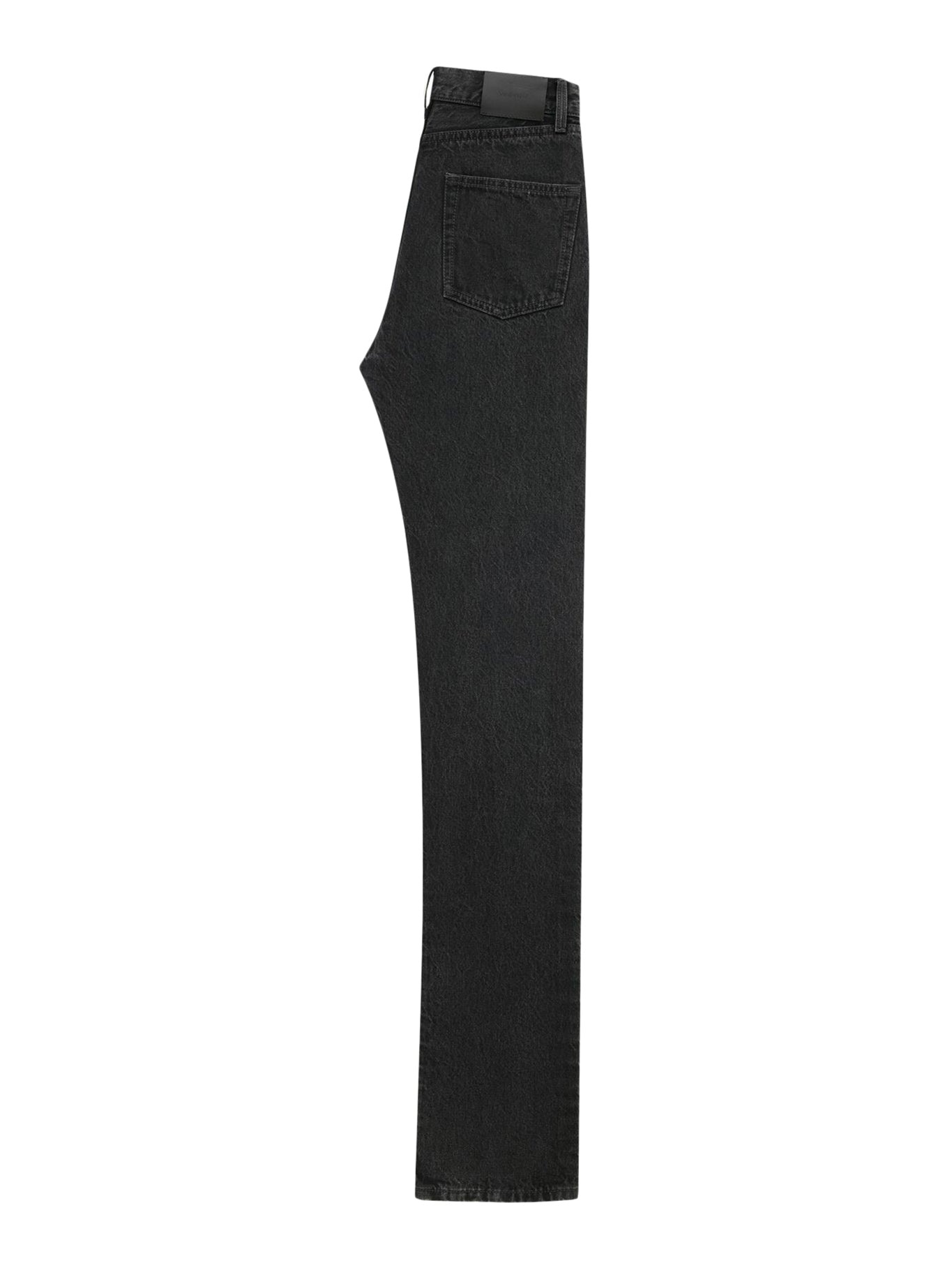 90S STYLE SLIM-FIT JEANS IN BLACK ROCK DENIM - 2