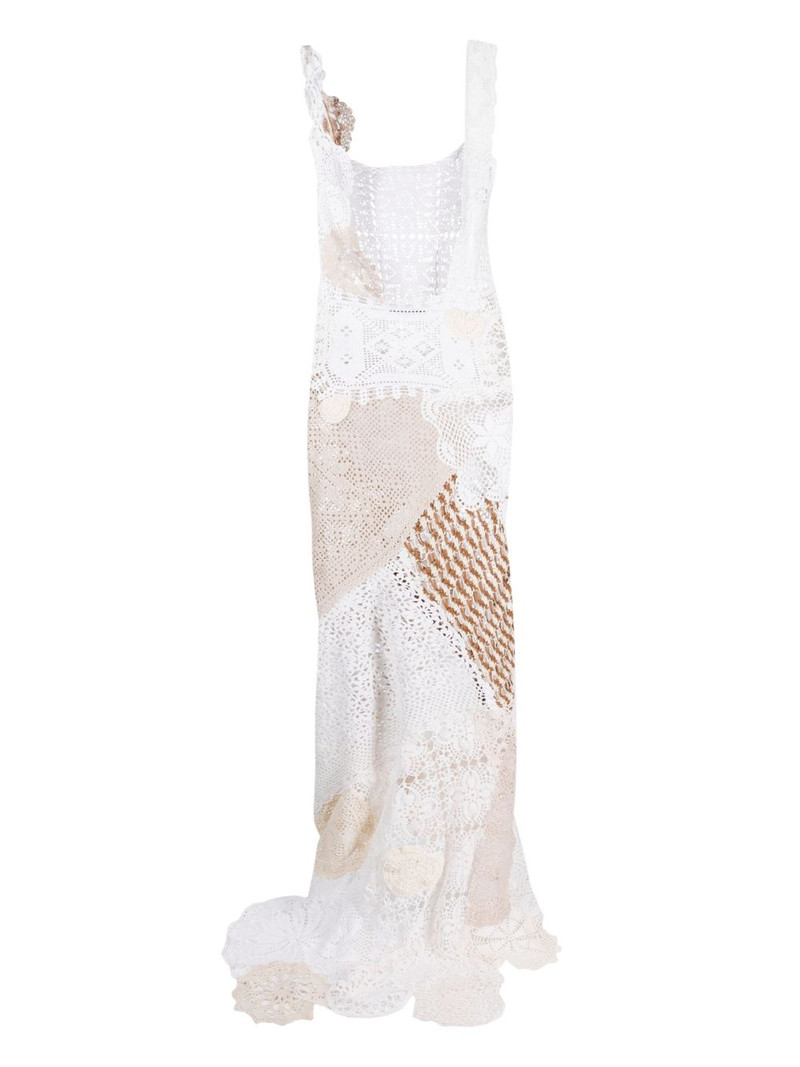 MARCO RAMBALDI crochet long dress outlook