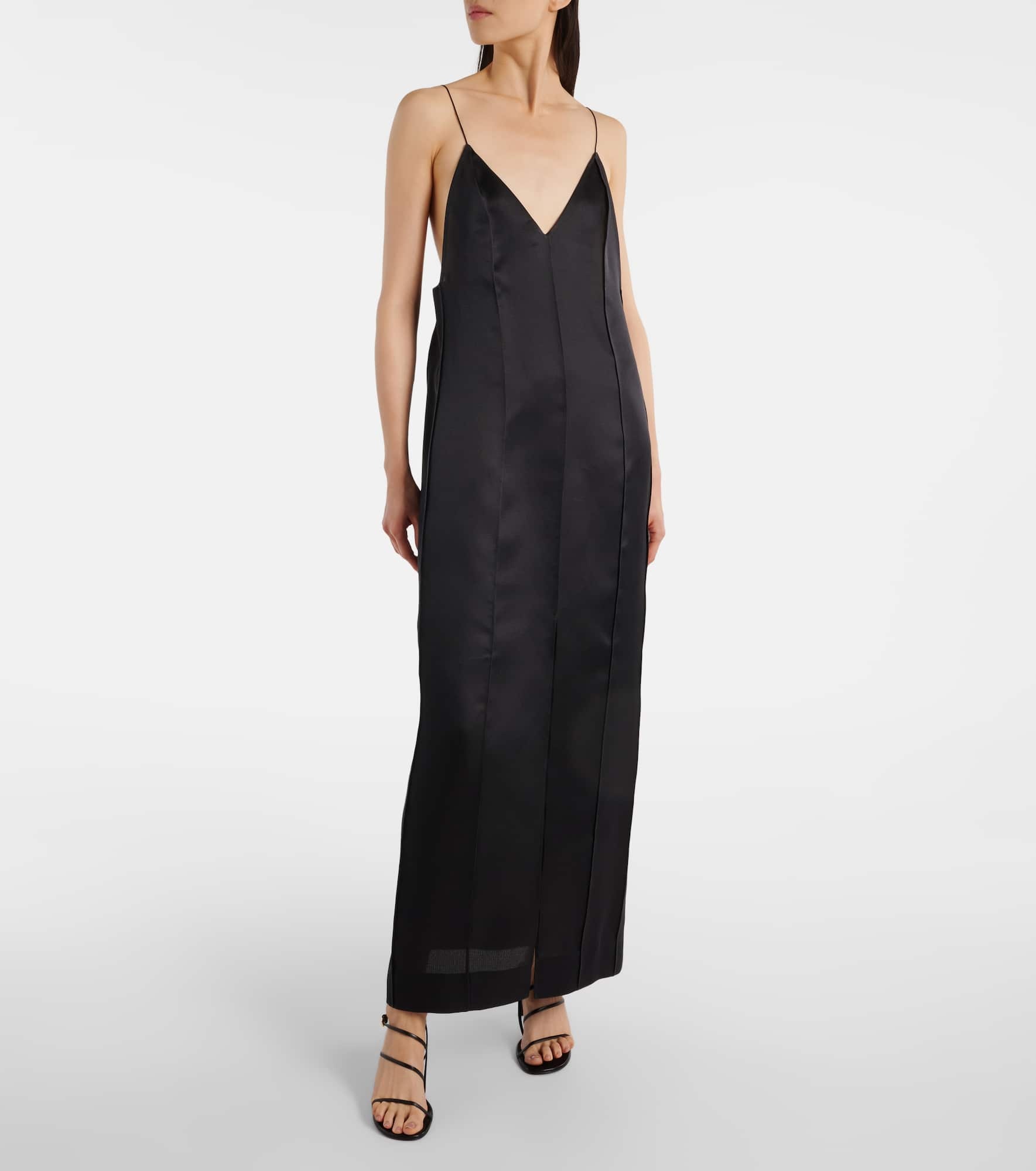 Tully silk gazar slip dress - 2
