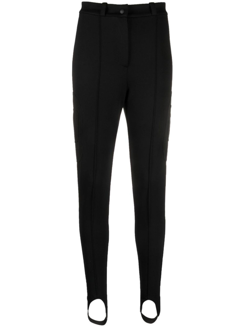 lyocell-cotton blend stirrup trousers 1