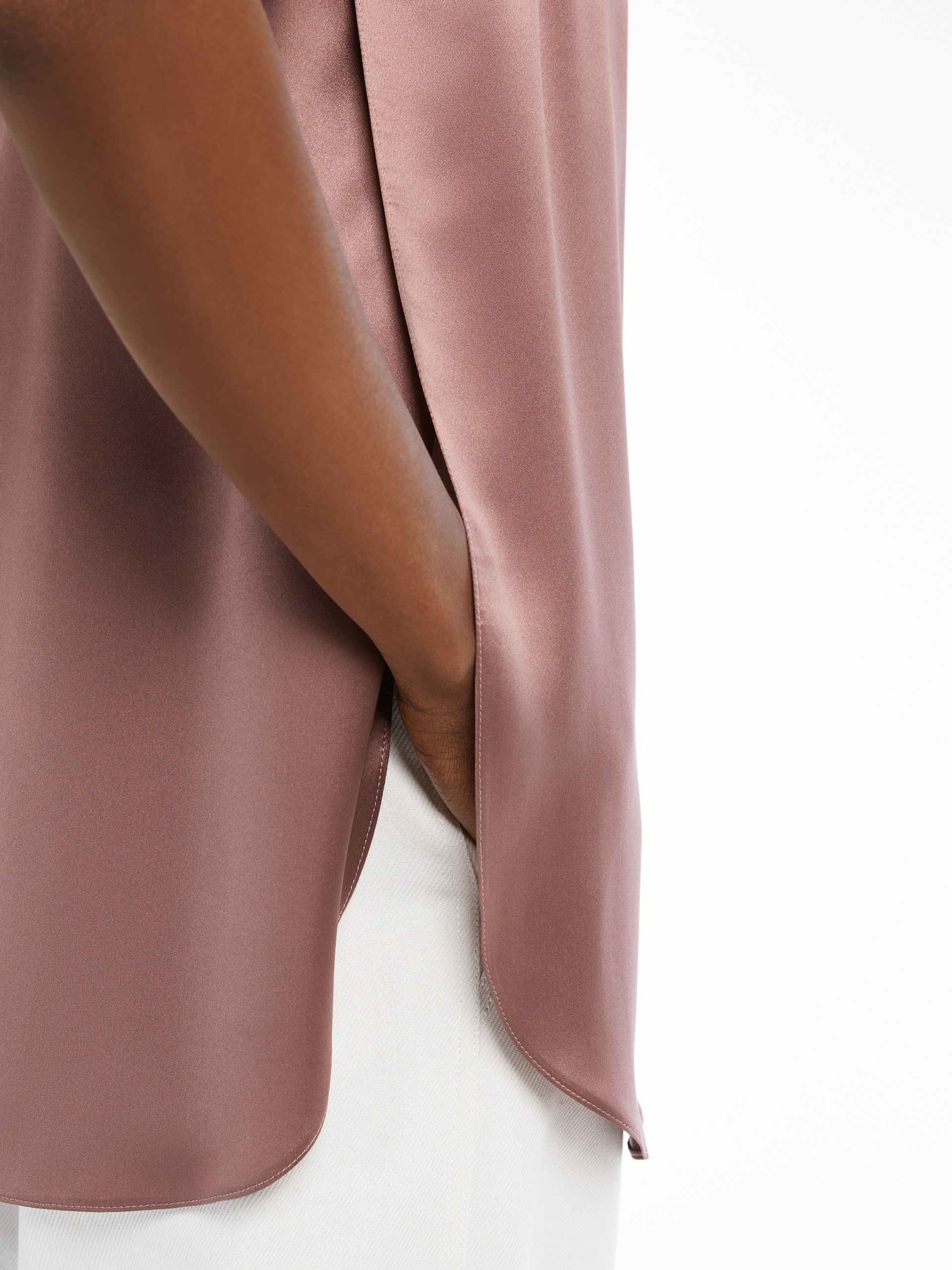 FILLY Silk satin top - 5