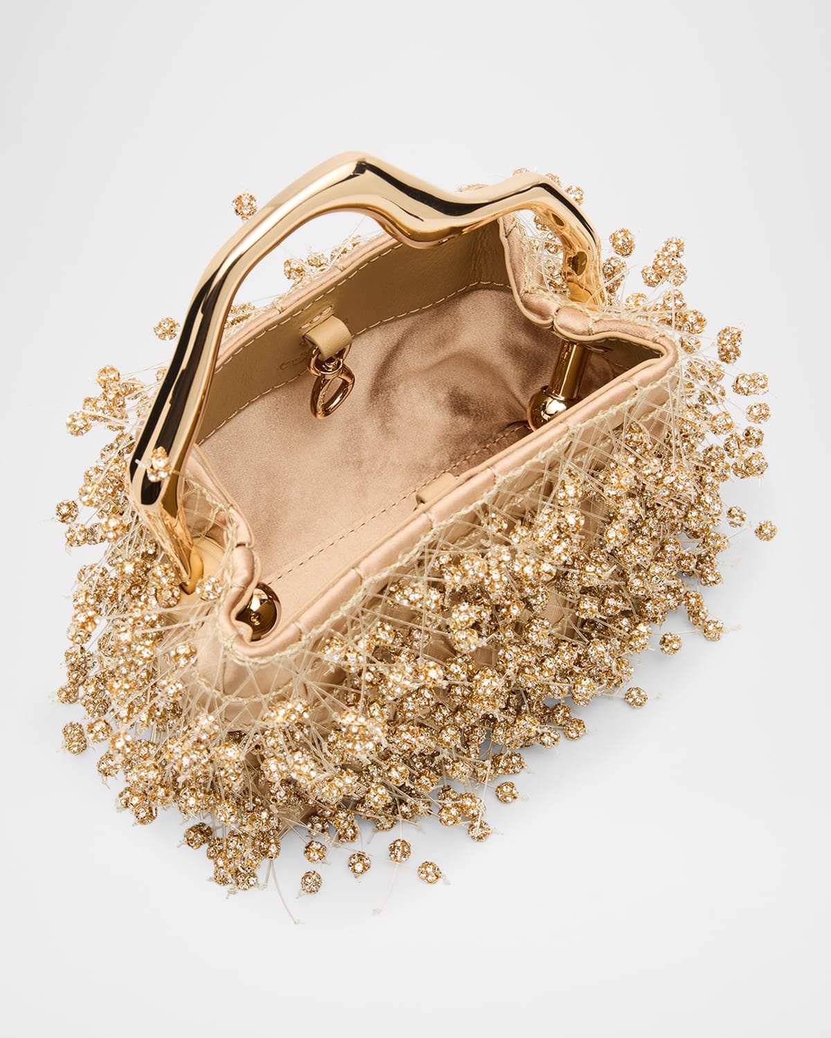 Solene Mini Beaded Top-Handle Bag - 3