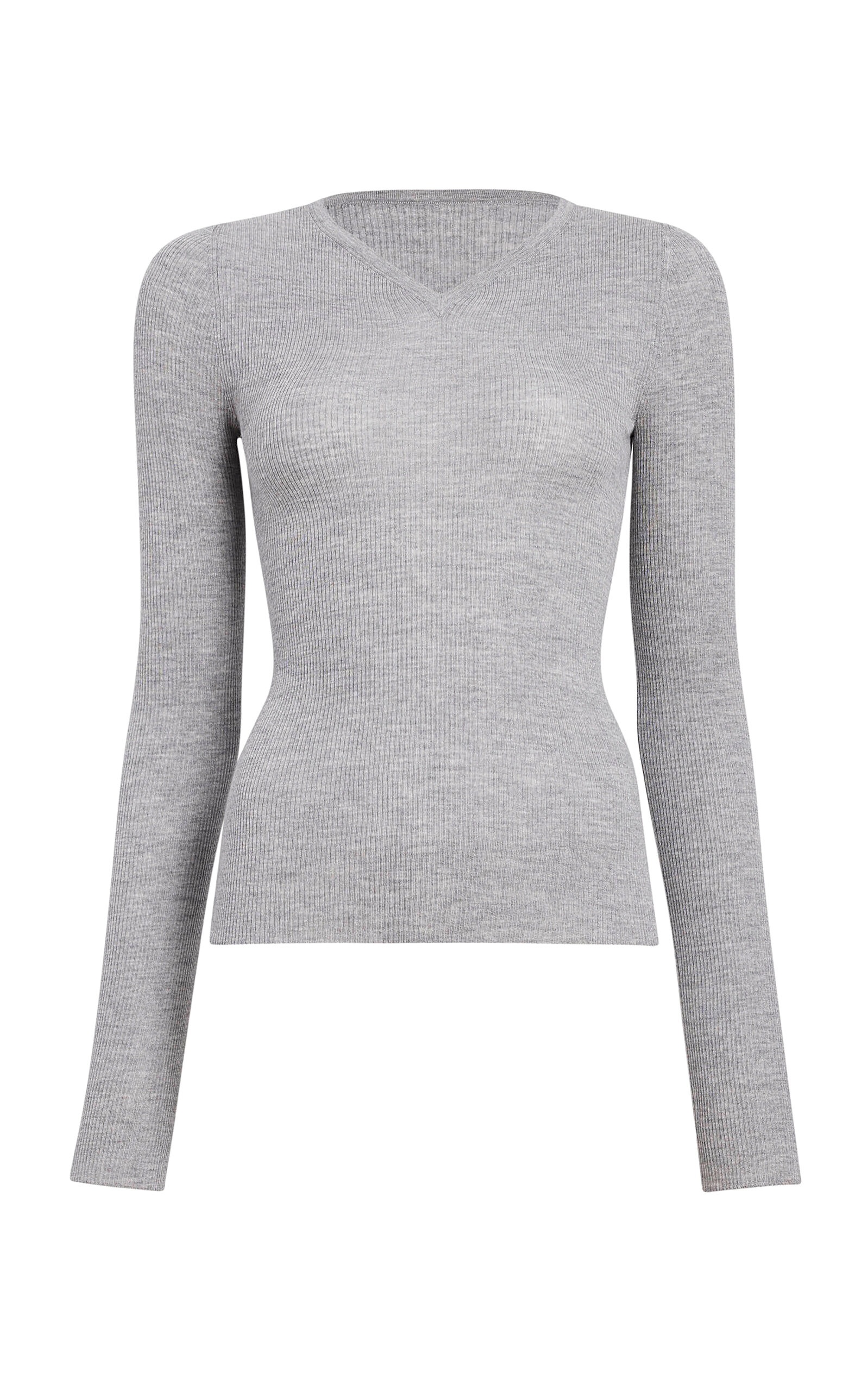 Tania Wool T-Shirt grey - 1