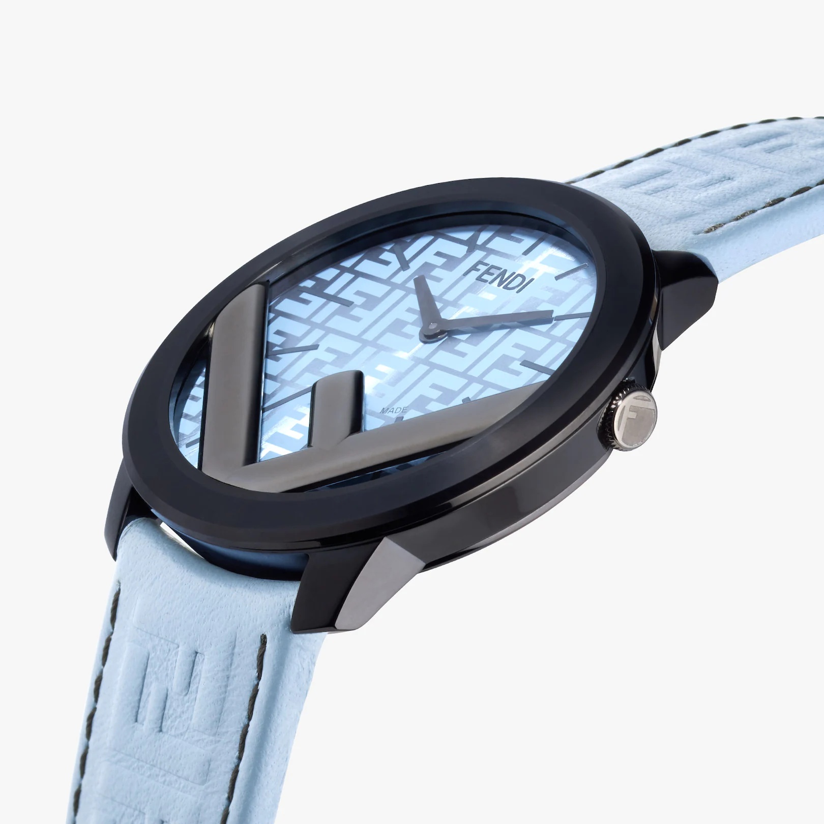 41 mm - Round watch with F is Fendi logo - 2