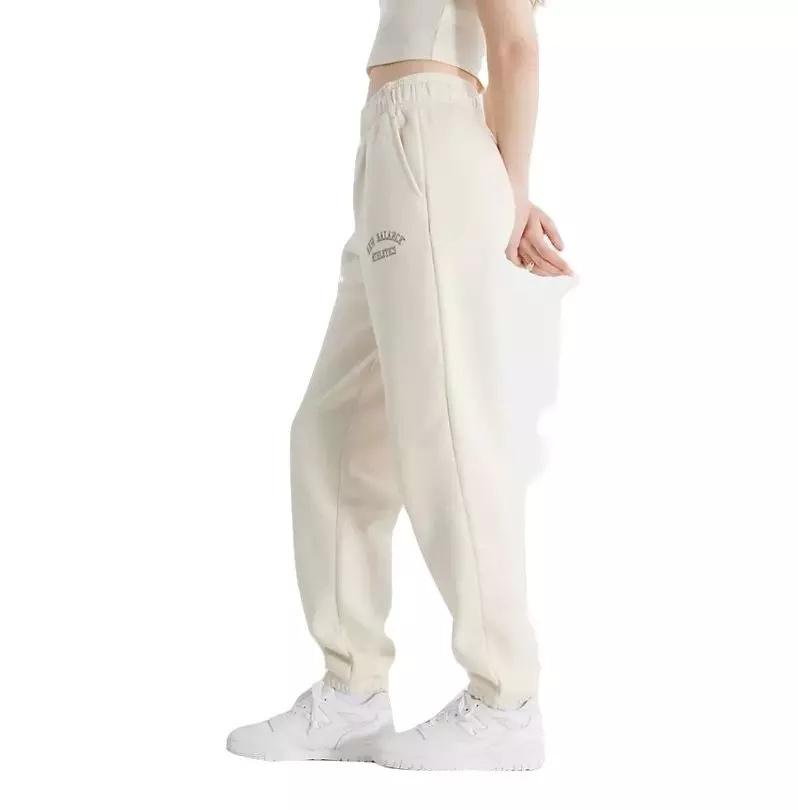 Women's Graphic Fleece Pants - Linen - 3