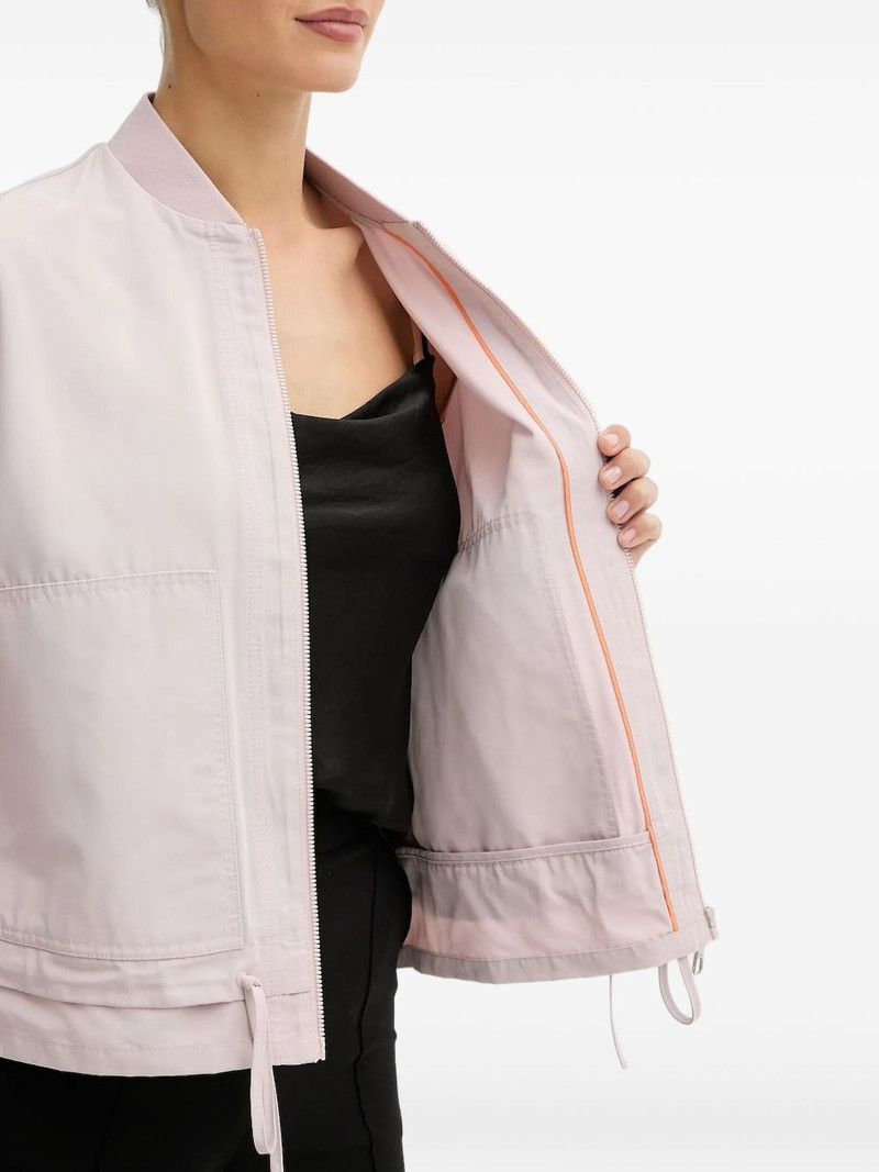 BOSS drawstring bomber jacket outlook