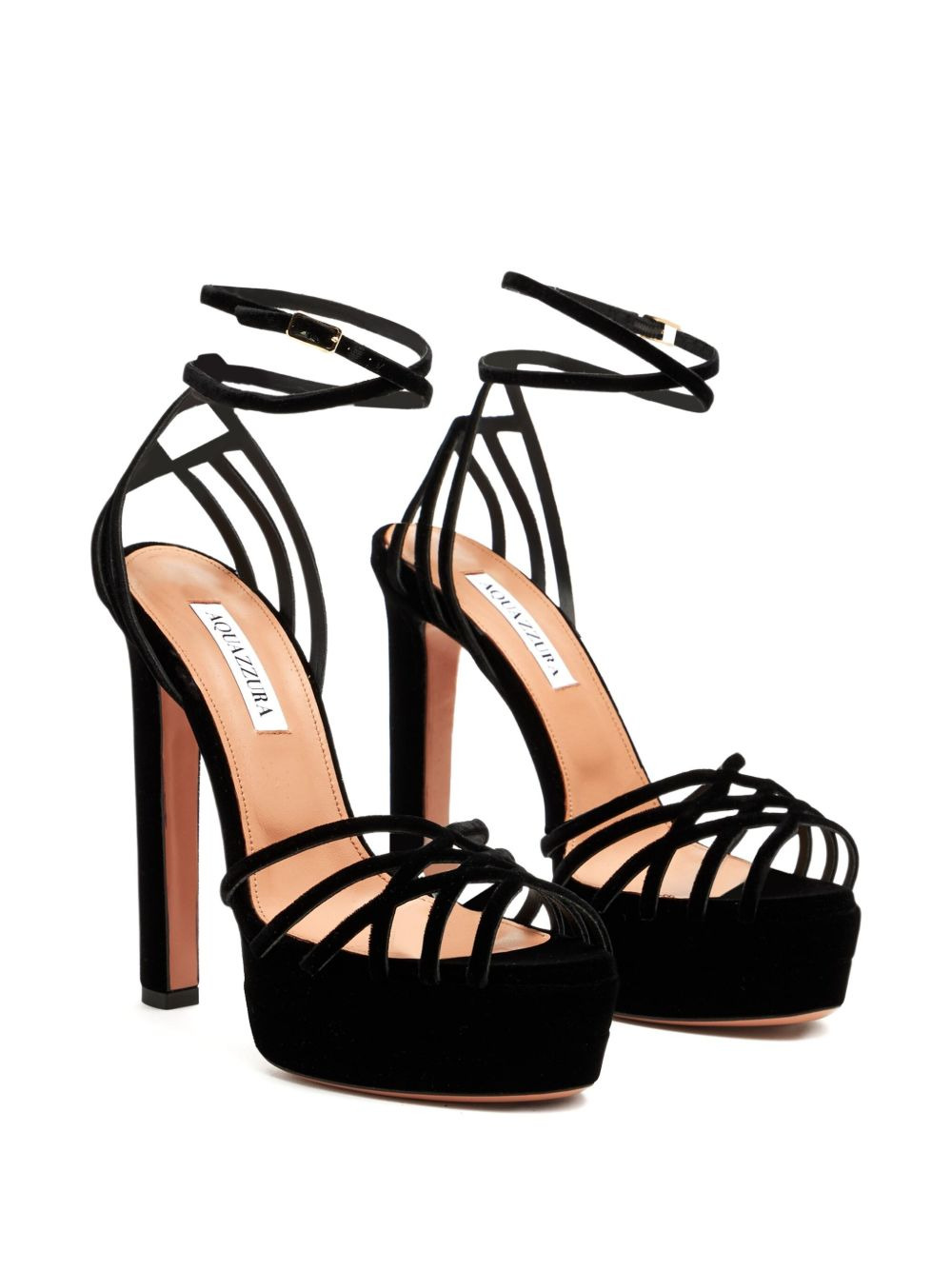 130mm strap-detail sandals - 2