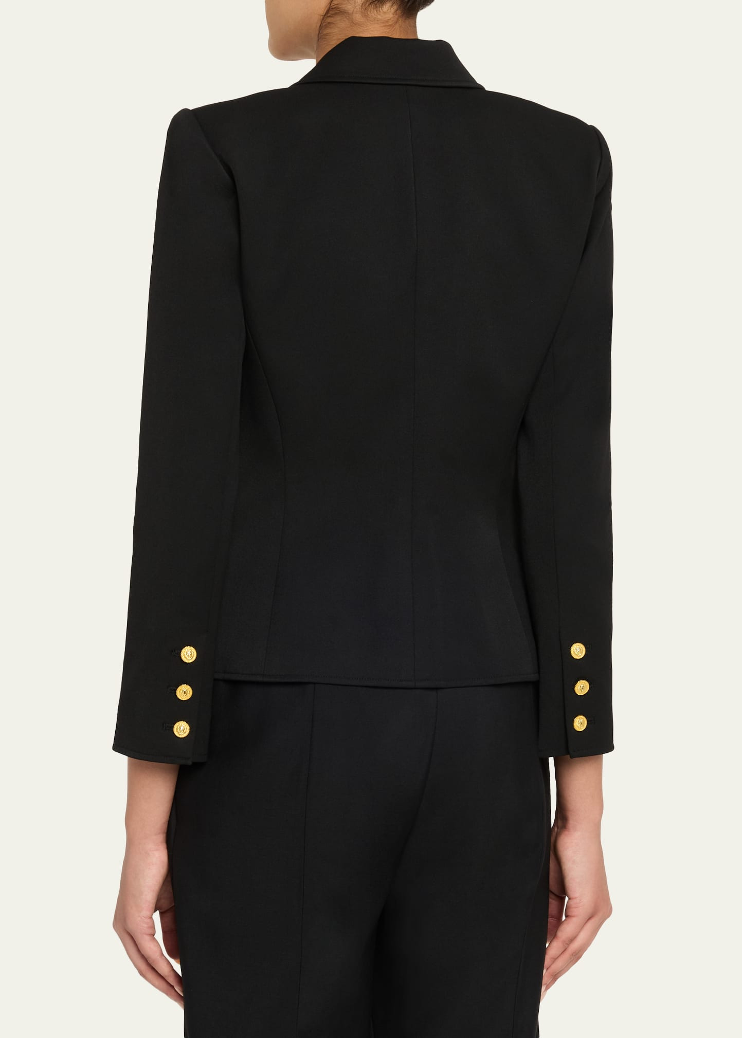 Wylla Structured Single-Breasted Blazer - 3
