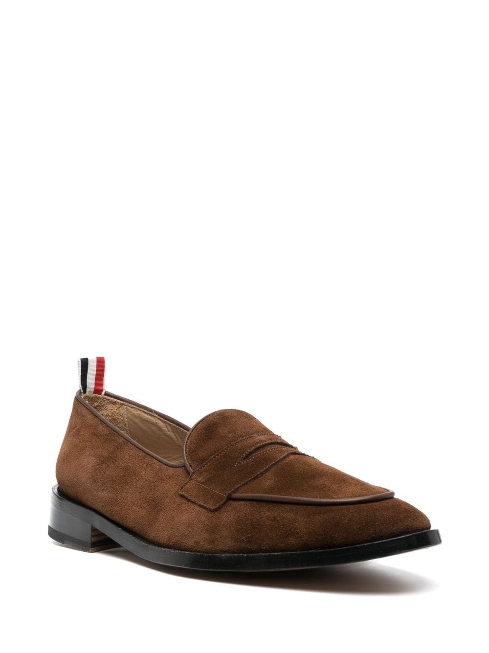 Varsity suede penny loafers - 2