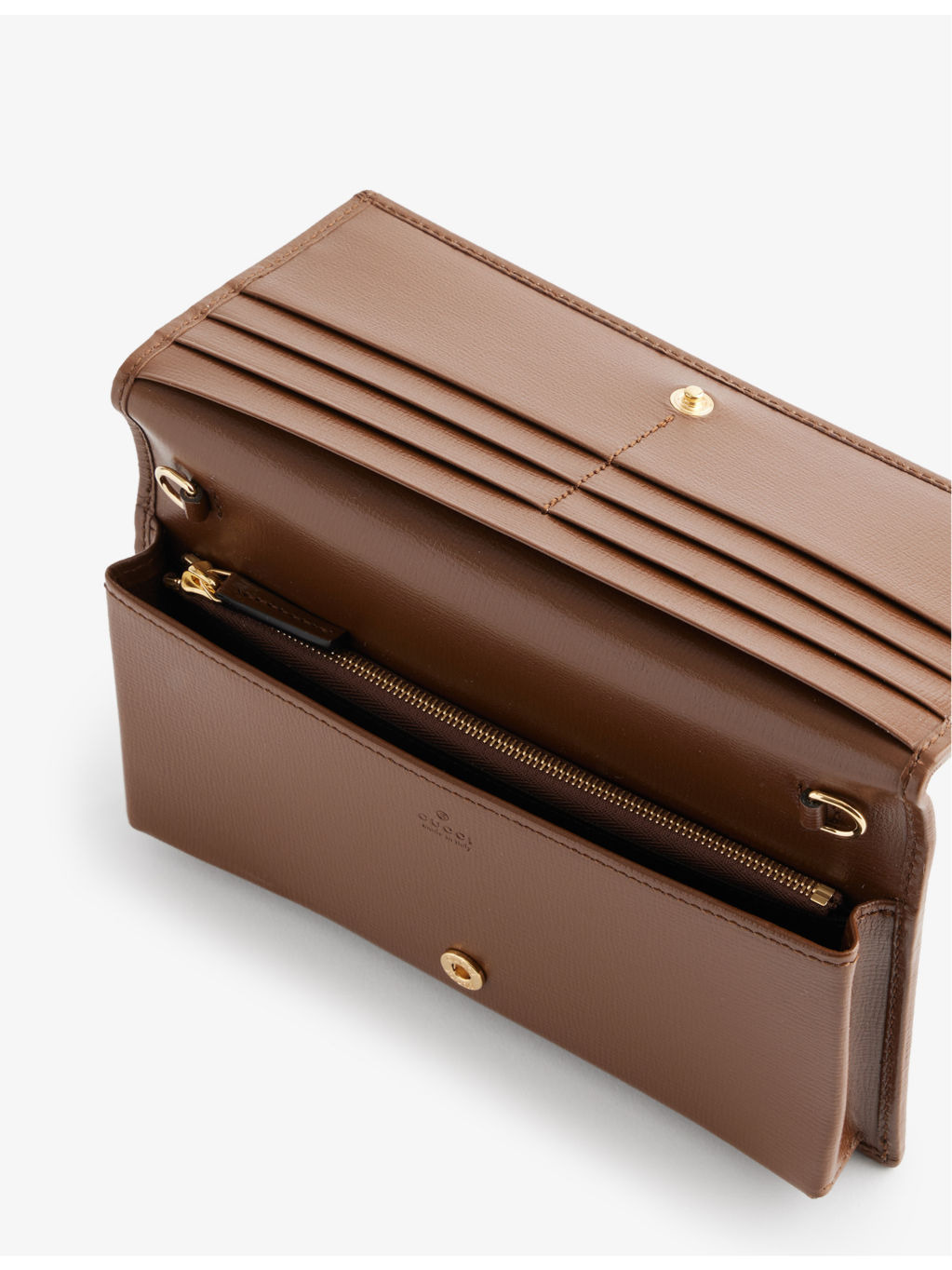 Horsebit 1955 canvas wallet-on-chain - 4