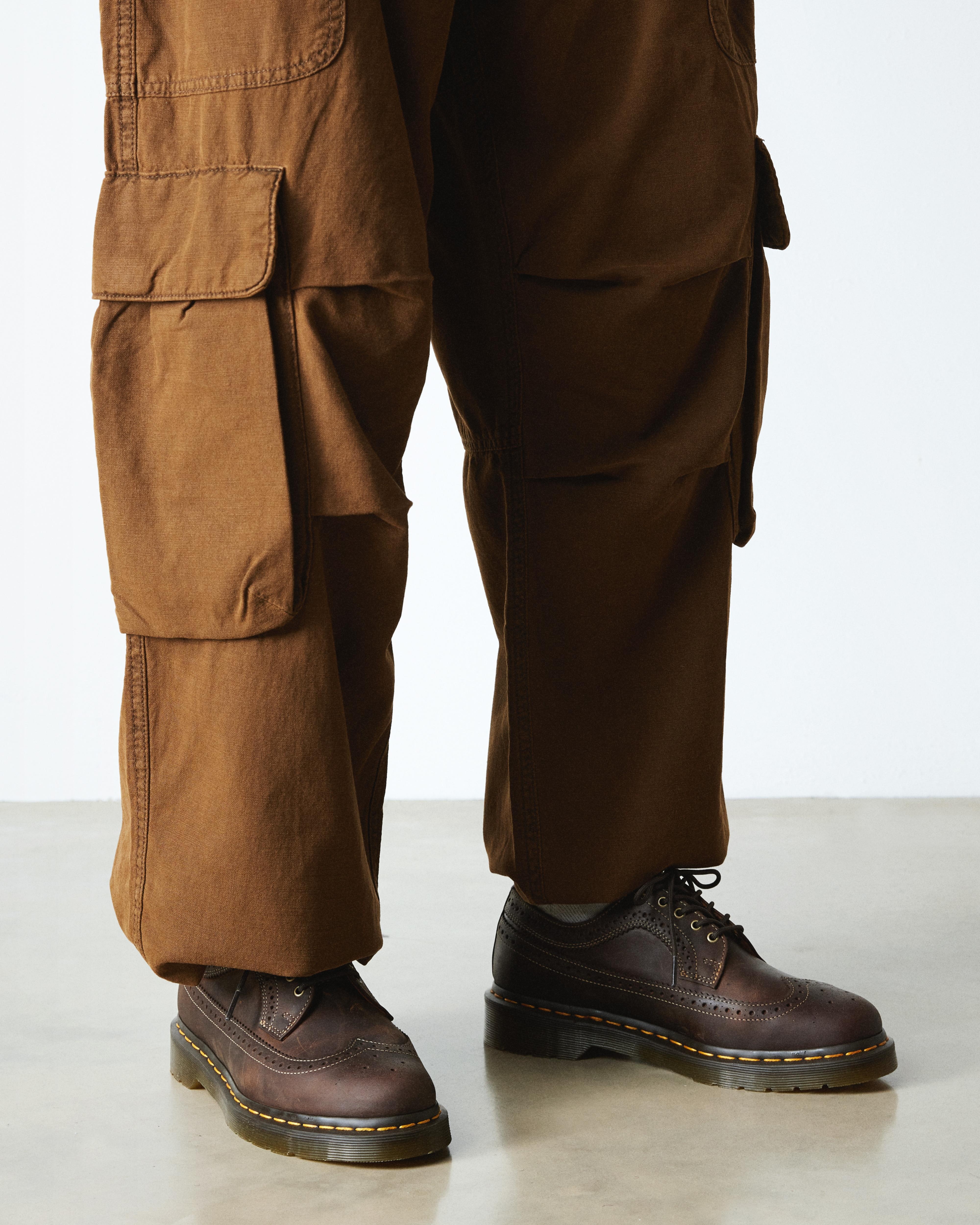 3989 Crazy Horse Leather Brogue Shoes - 6
